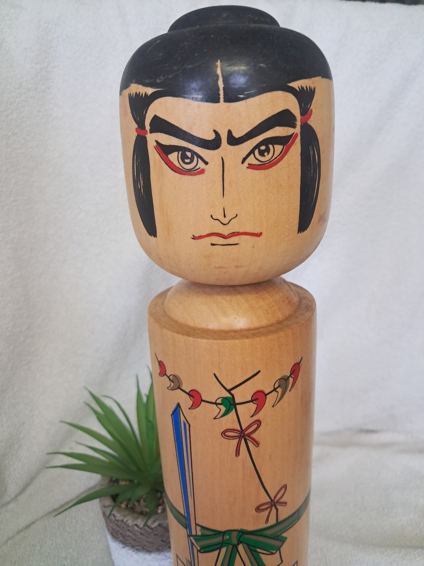 Amazing vintage traditional kokeshi