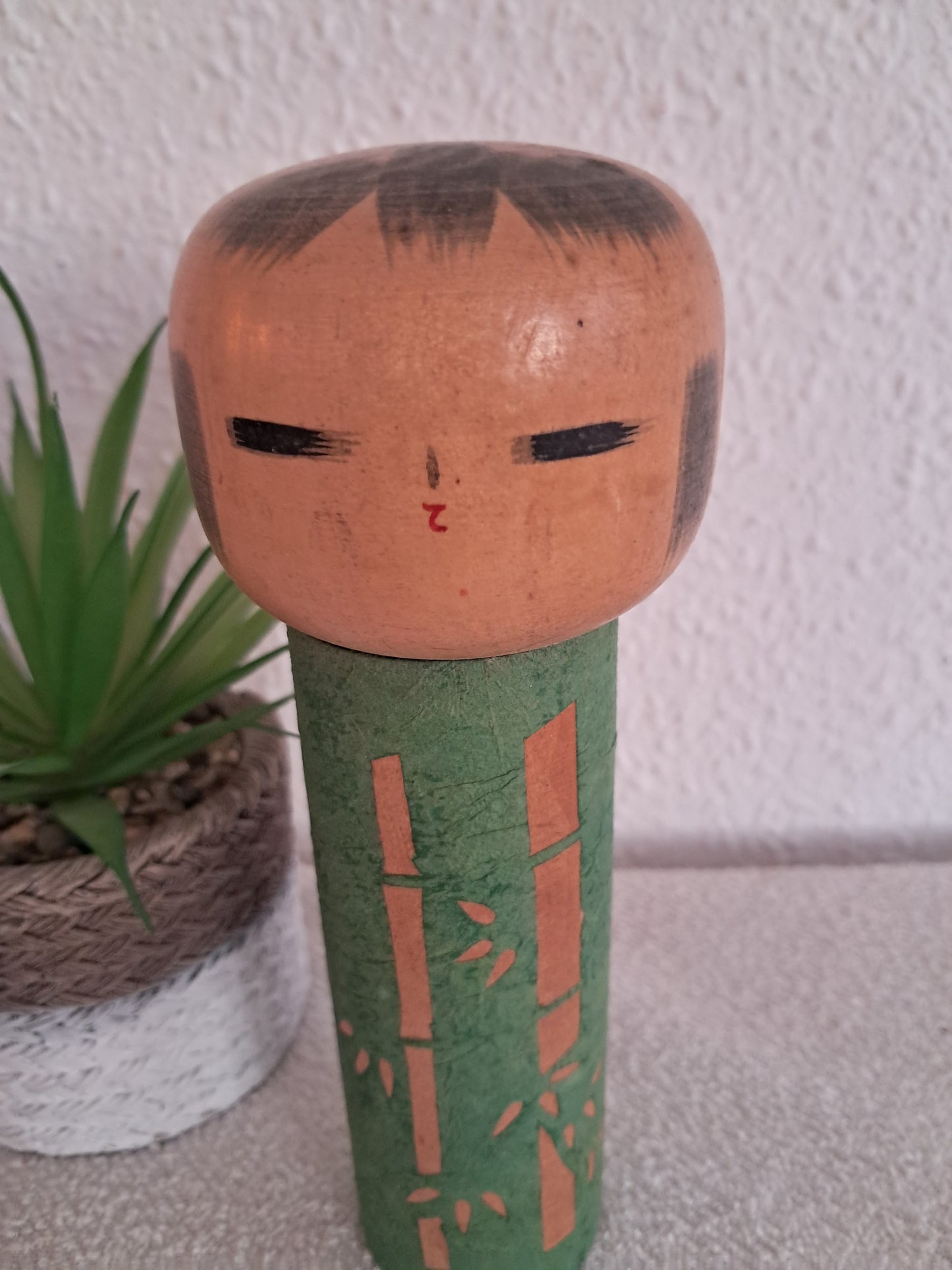 Vintage Sosaku Kokeshi by Eiko Shibata (1924-)