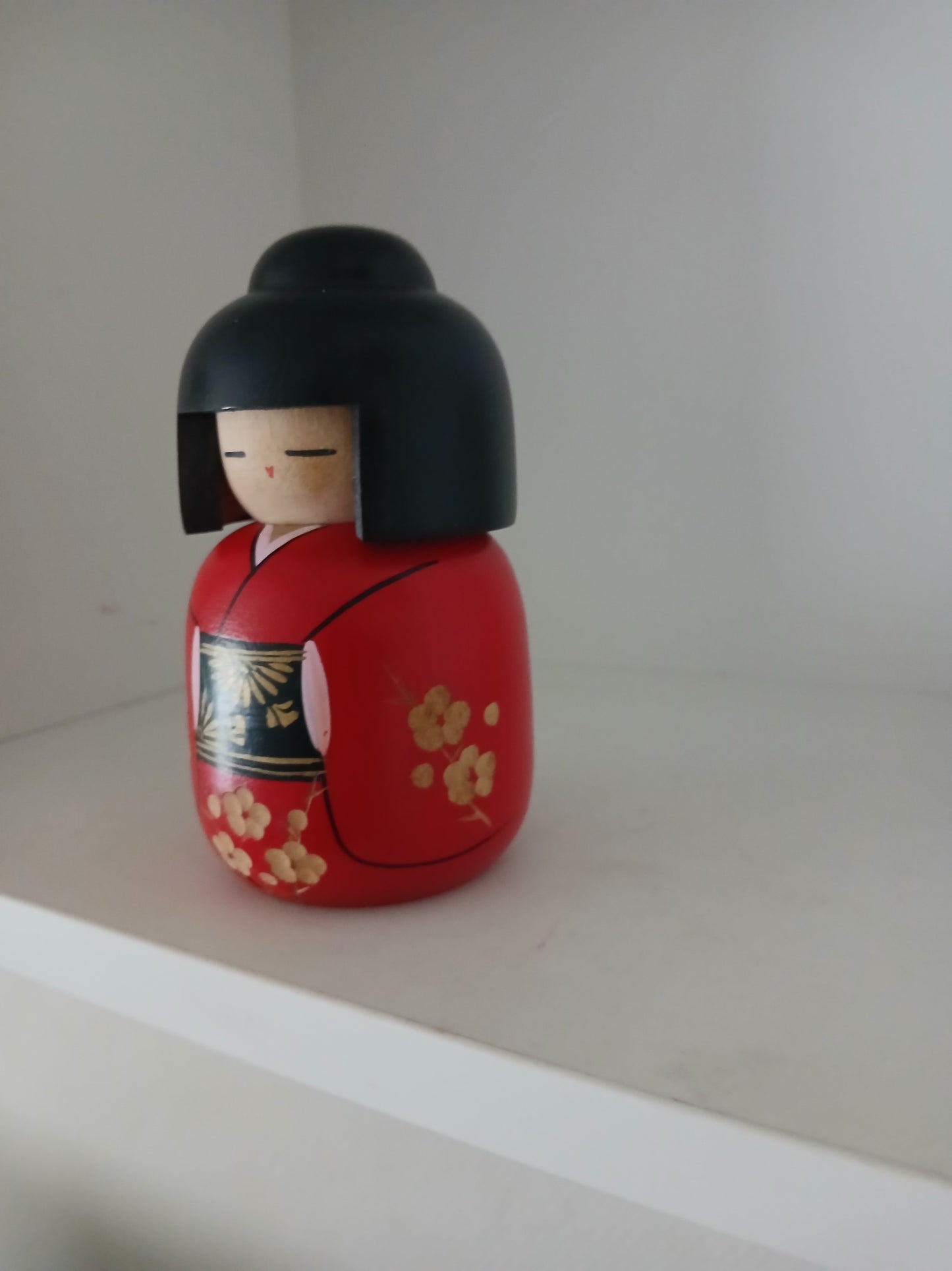 Vintage creative kokeshi by Sato Suigai (1920-)