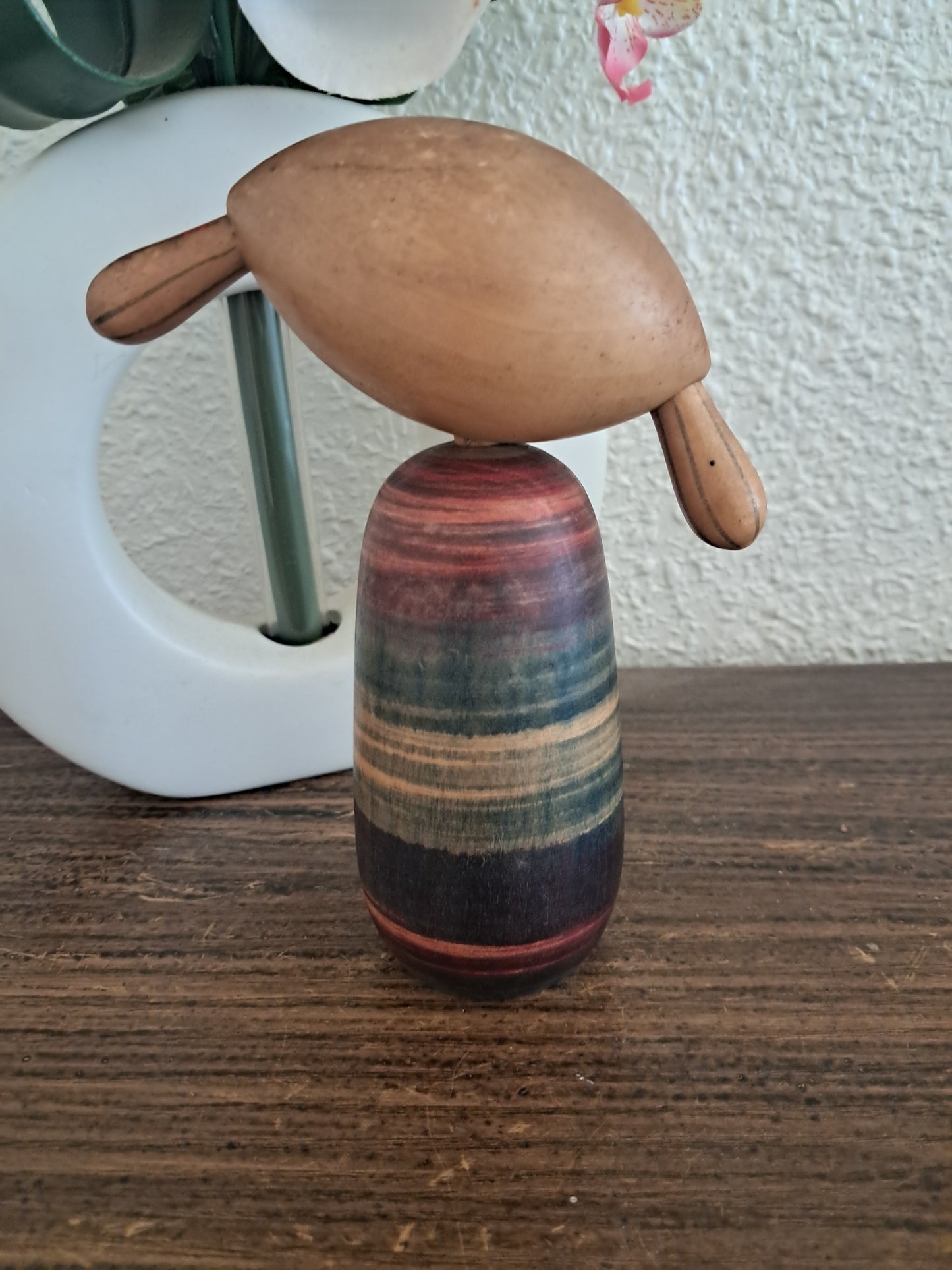 Rare Vintage Creative Kokeshi By Tsujita Tatsuya