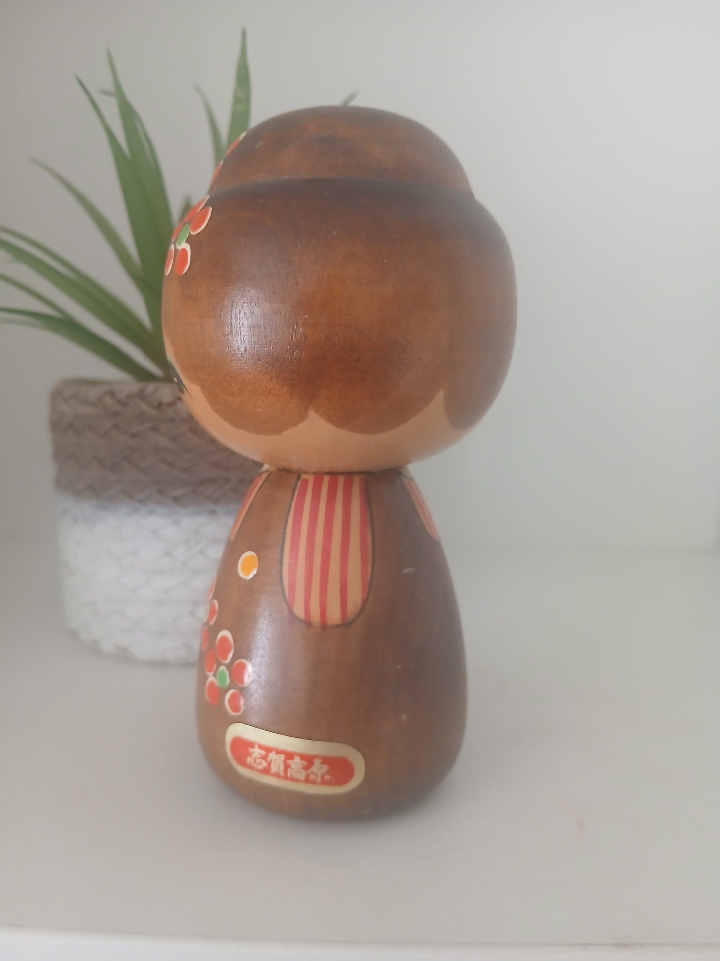 Very cute vintage creative kokeshi by Tomio Ishida