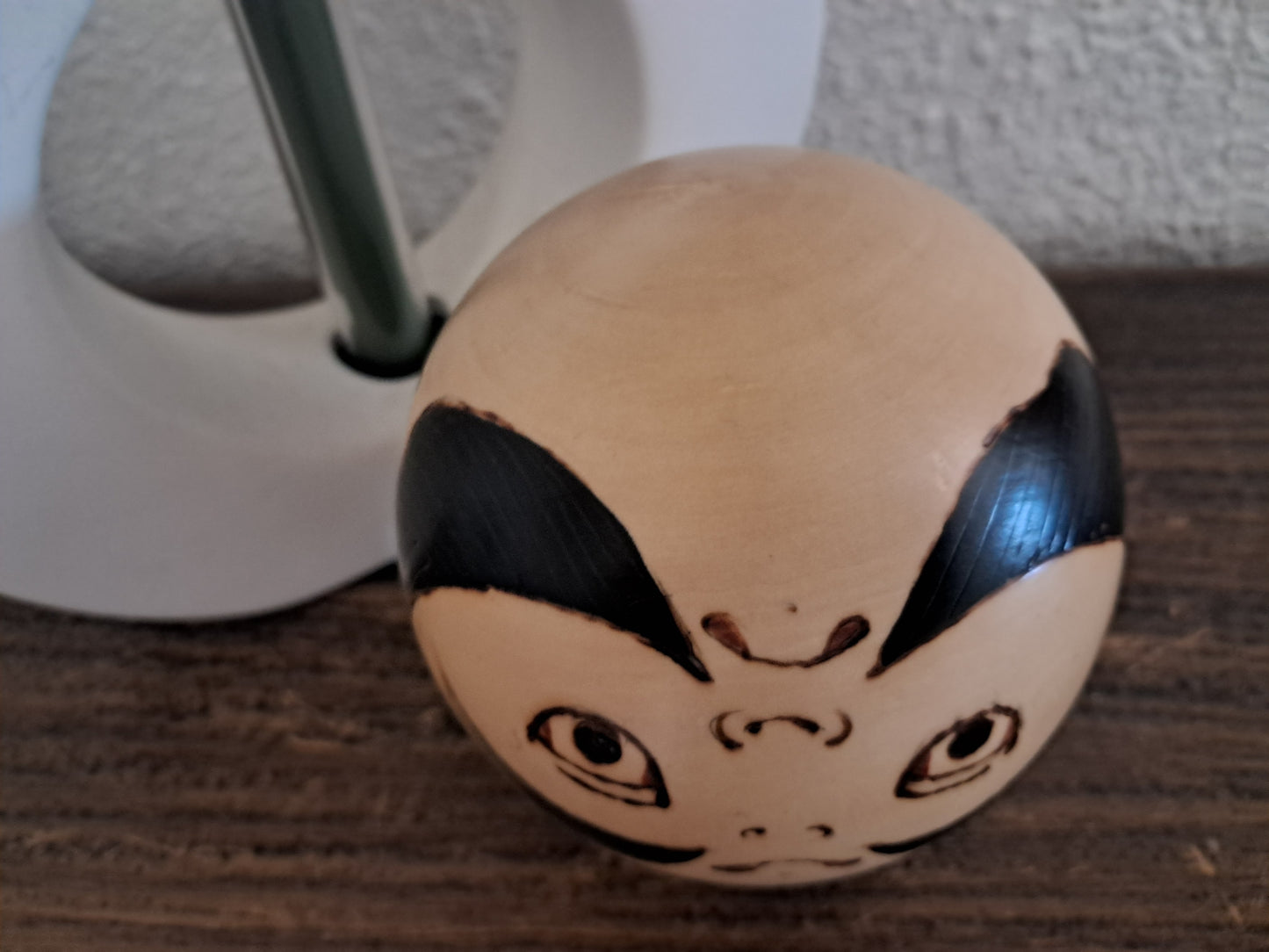 Exclusive Vintage Sosaku Kokeshi By Kato Tatsuo (1940-)