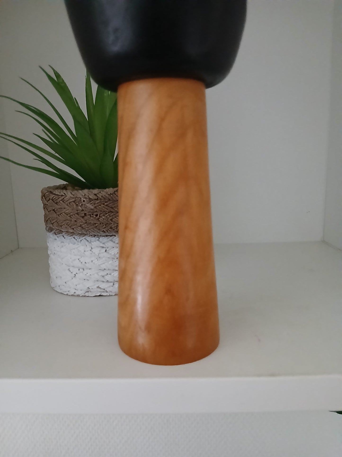 Rare Vintage Creative Kokeshi by renowned artisan Ikuyoshi Yokozuka