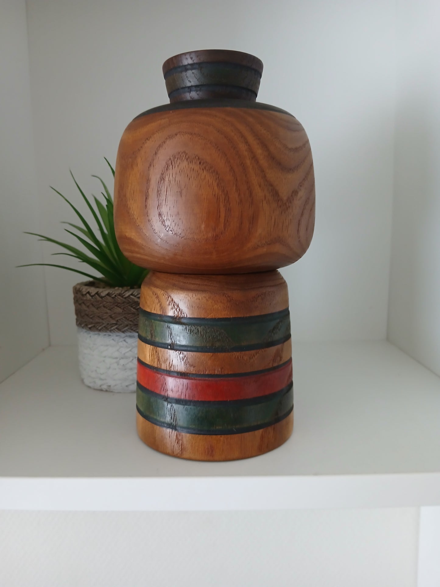 Rare Vintage Creative Kokeshi By Sanpei Yamanaka (1926-2012)