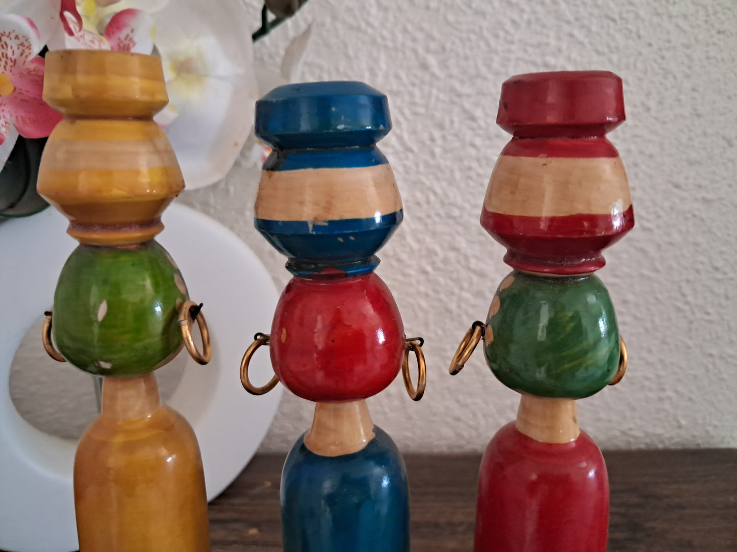 Set off 3 creative kokeshi