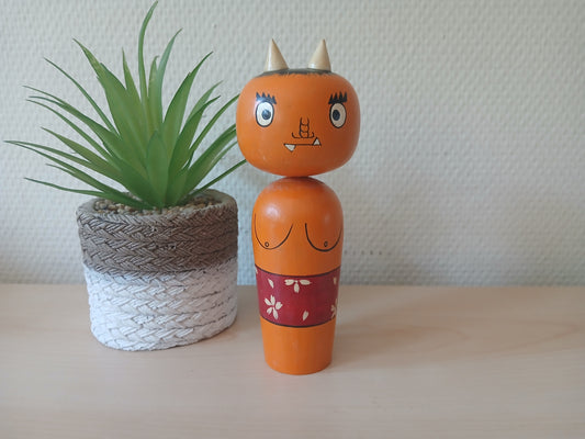 Vintage Oni kokeshi