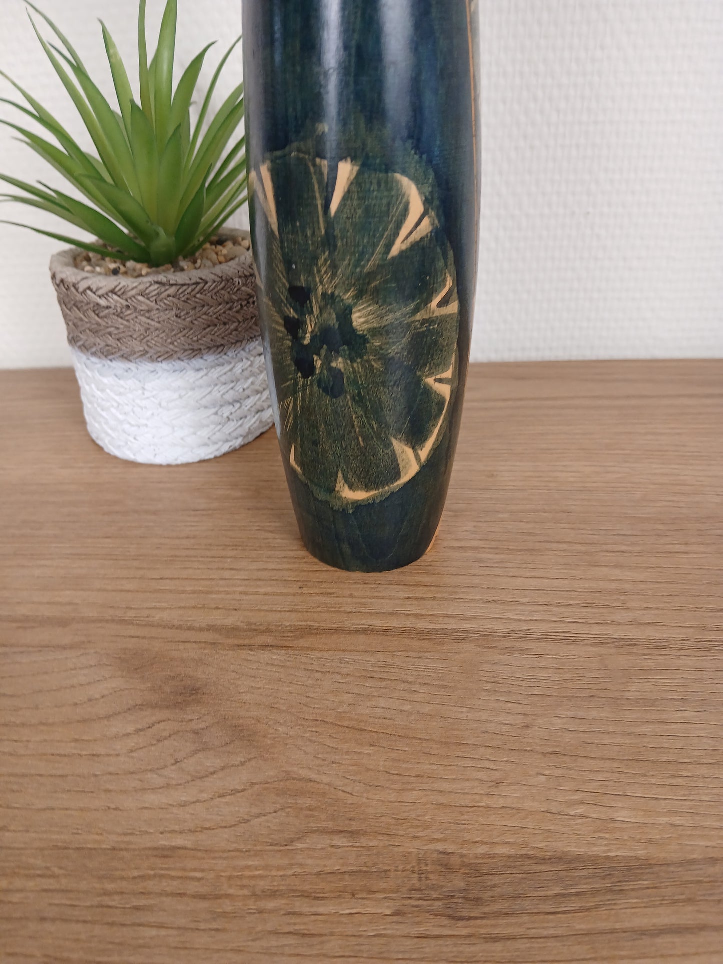 Rare Vintage Sosaku Kokeshi by Issetsu Kuribayashi (1924-2011)