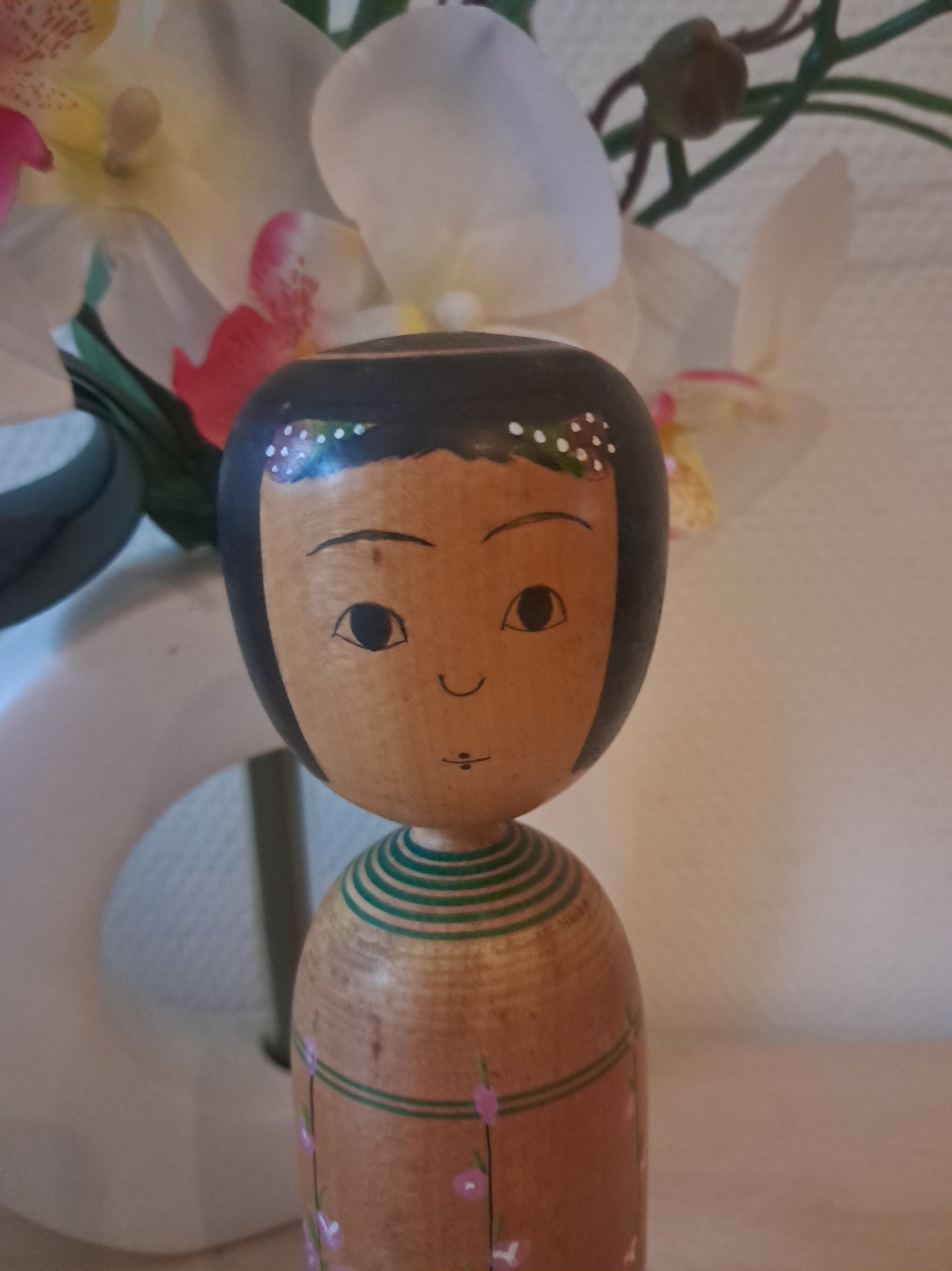 Vintage Kijiama Kokeshi by Onodera Koraku (1944-)