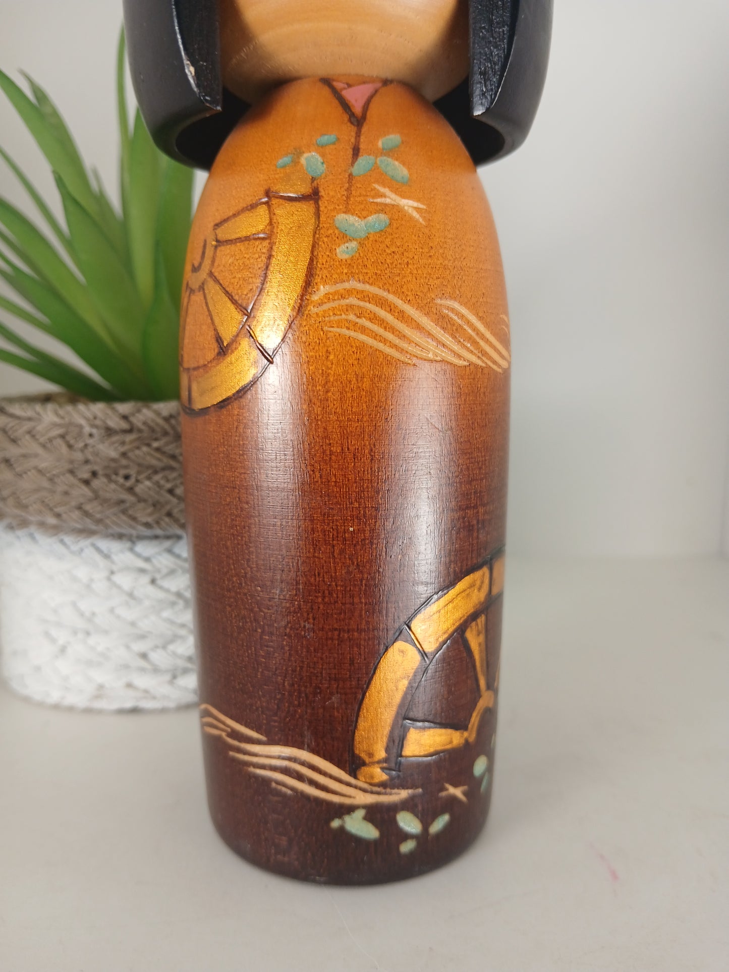 Vintage Gumma Kokeshi By Yamagishi Masayoshi