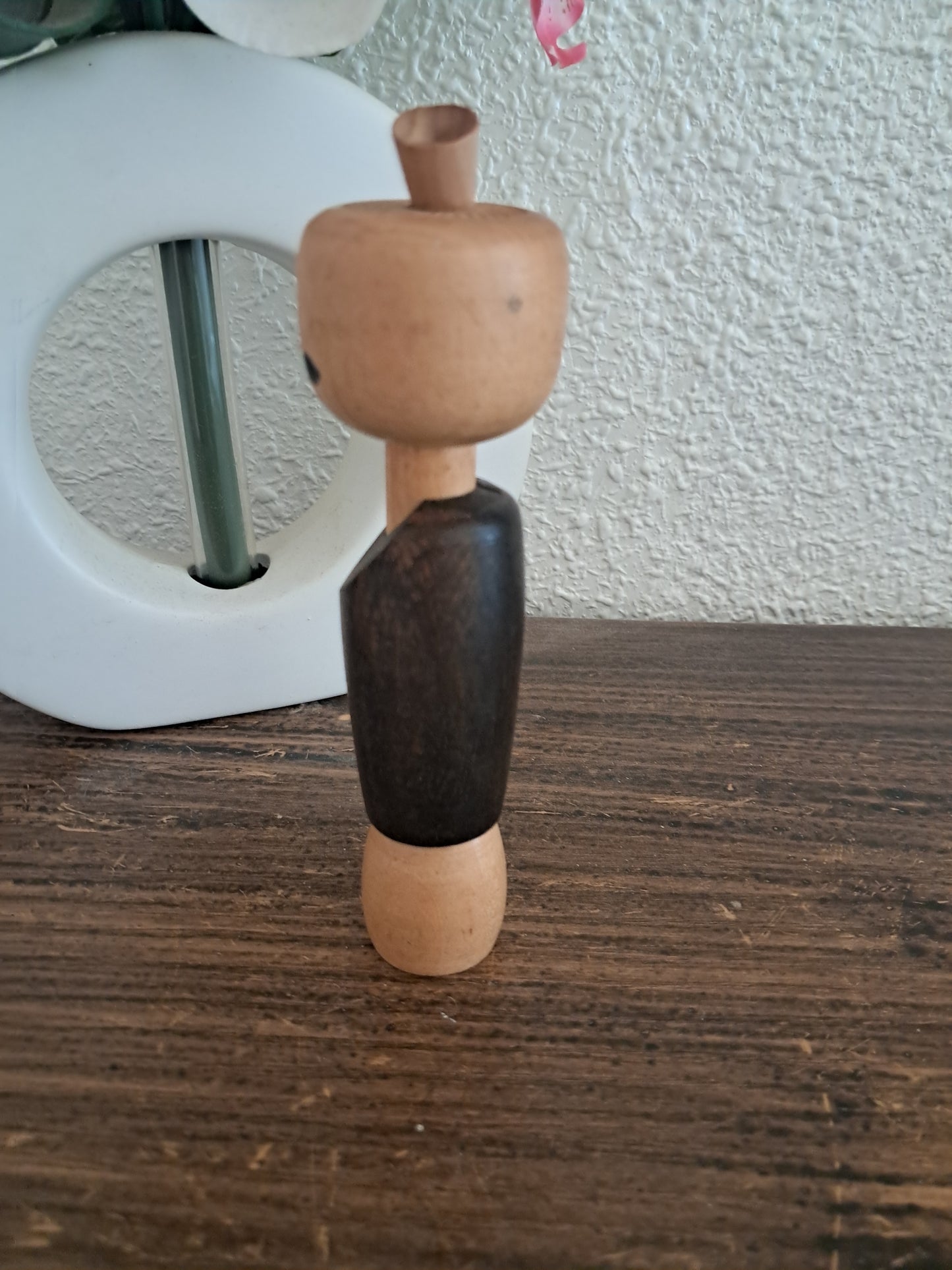 Rare vintage Sosaku Kokeshi  by Aida Harumine (Seihou) (1926-1998)