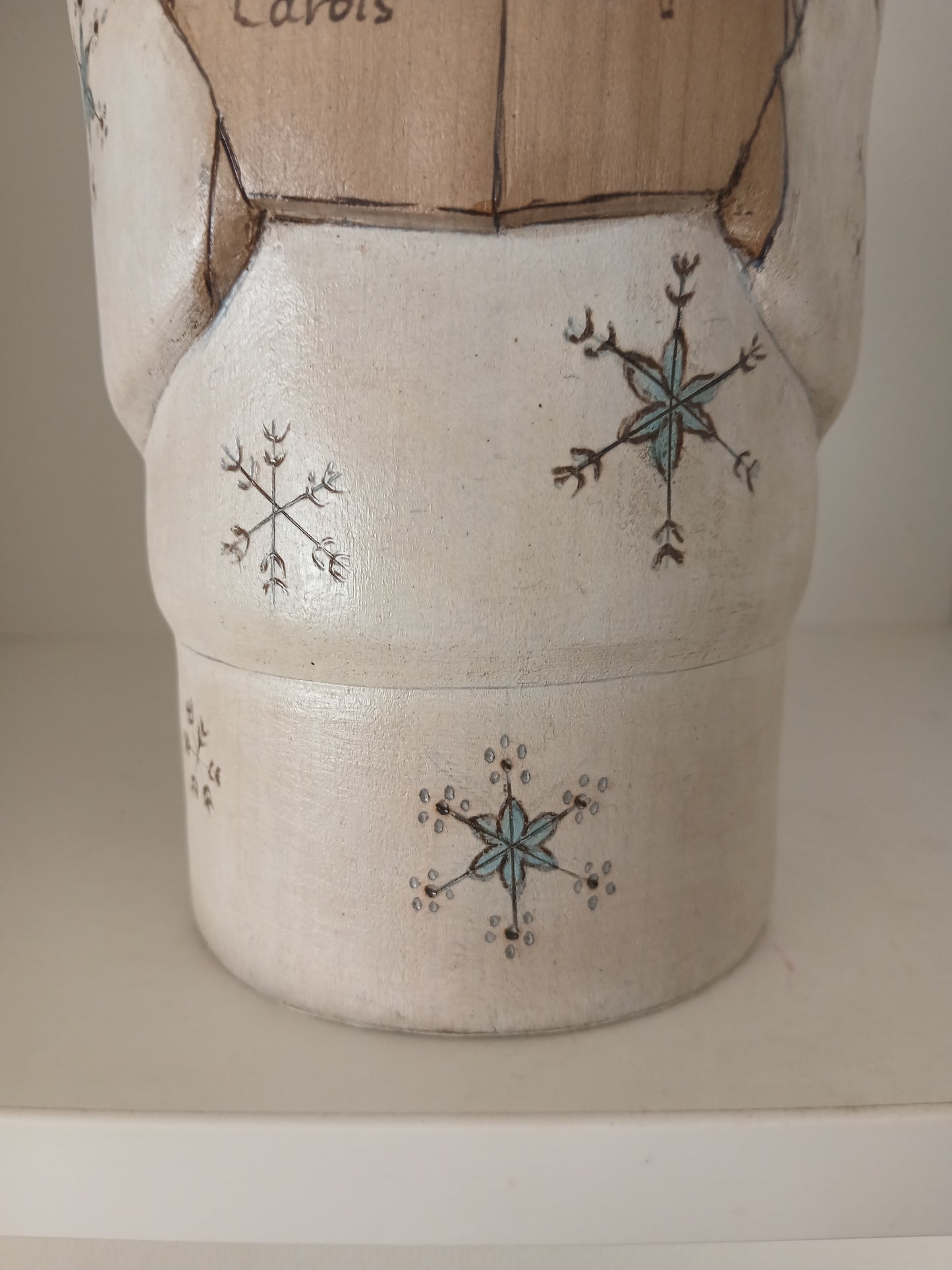 Exclusive creative kokeshi by Yuko Yamazaki - Christmas serie 2025