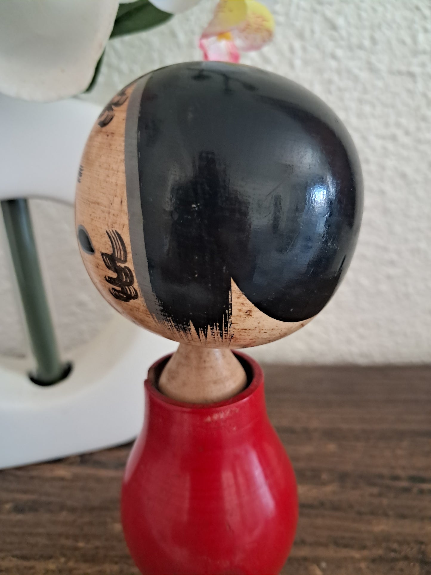 Rare Vintage Sosaku Kokeshi by Aida Harumine (Seihou) (1926-1998)