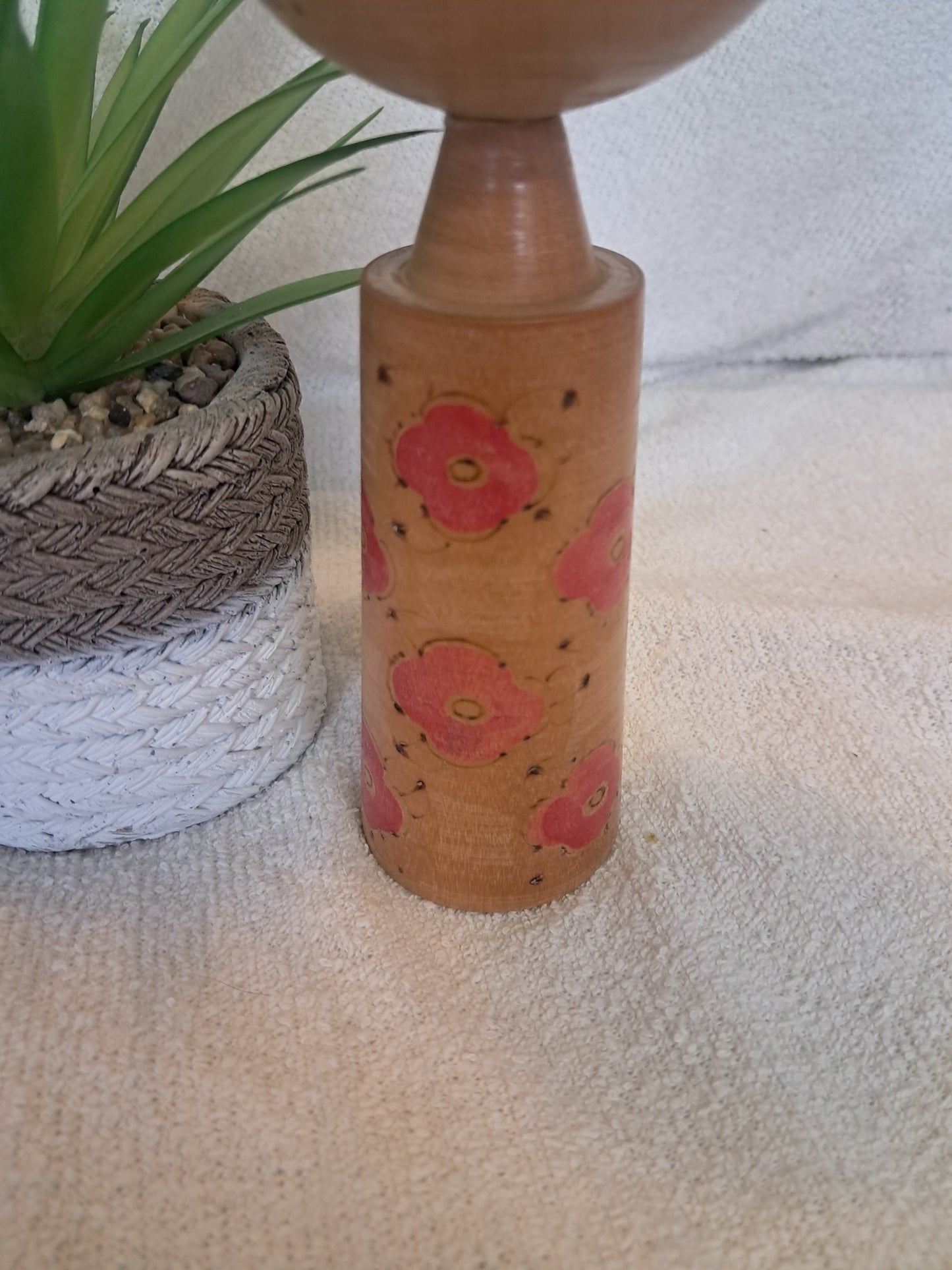 Rare Vintage Creative Kokeshi By Kano Chiyomatsu (1935-)