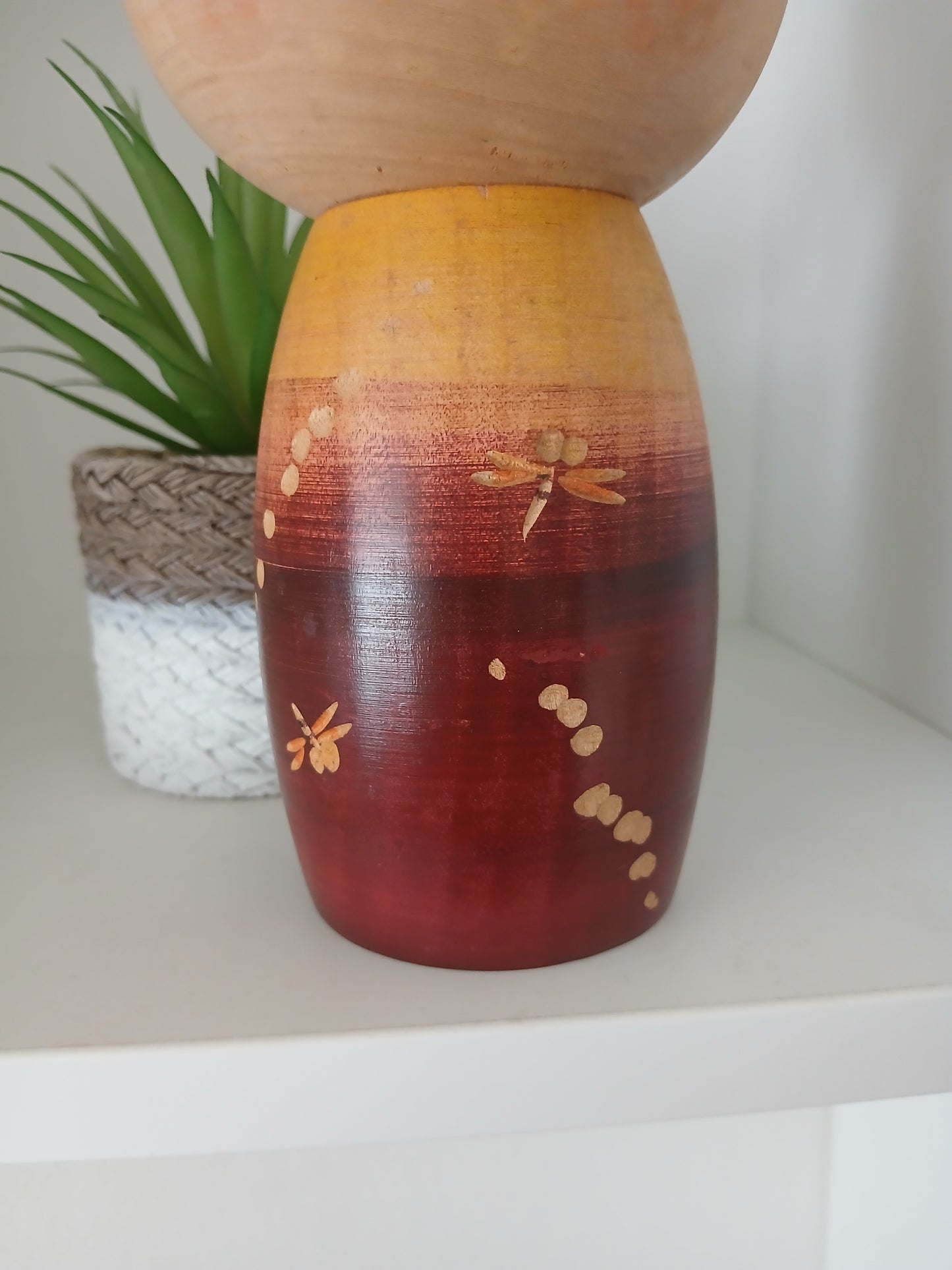 Rare Vintage Creative Kokeshi By Hiroe Fukushima
