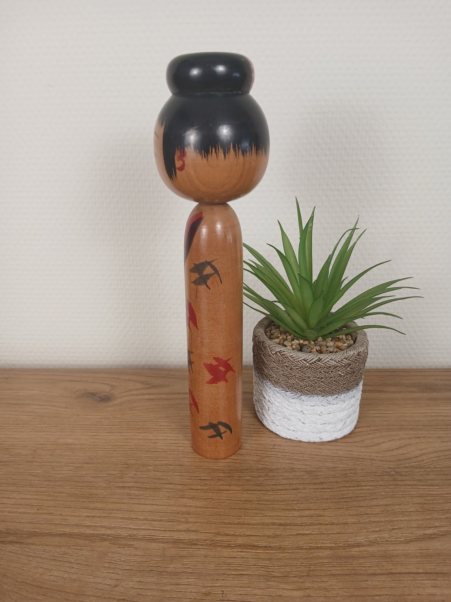 Vintage traditional Togatta kokeshi by Eitaro Sato (1939-)