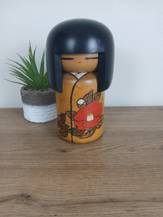 Vintage Gumma Kokeshi made by Kisaku
