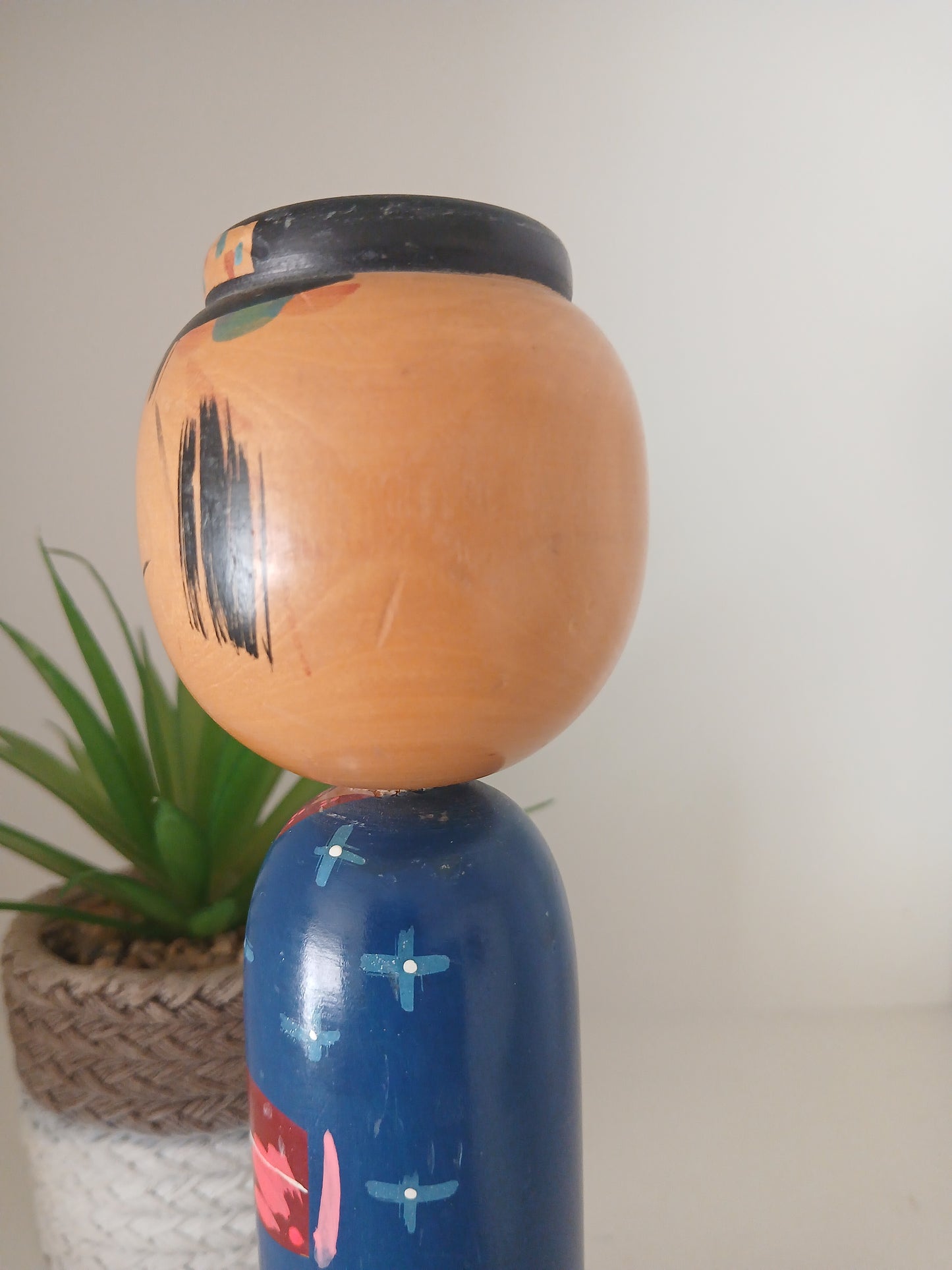 Vintage Creative Kokeshi By Takahashi Akinori (1957-)
