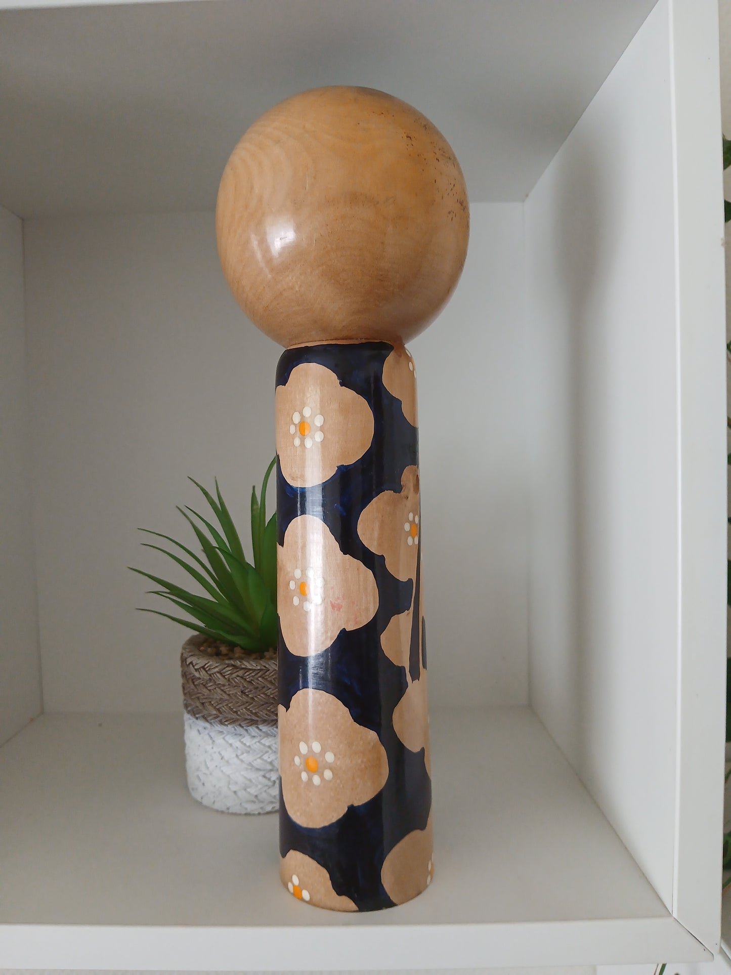 Vintage creative kokeshi by  Kiyohara Takao