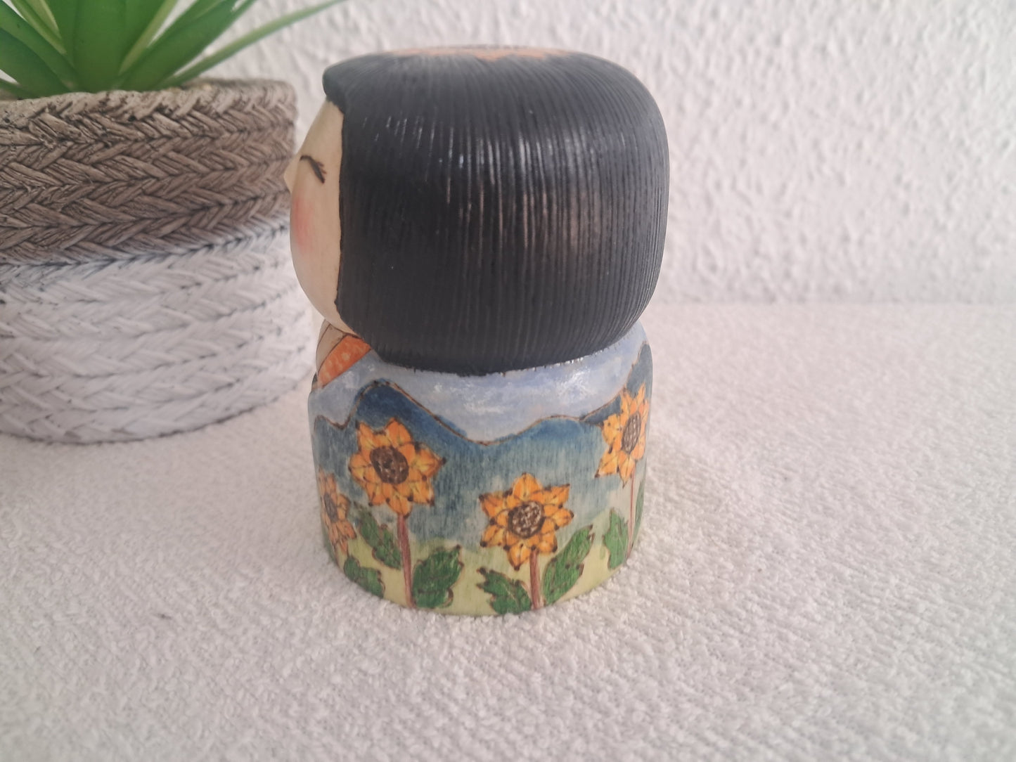 Beautiful creative kokeshi by Nozawa Megumi