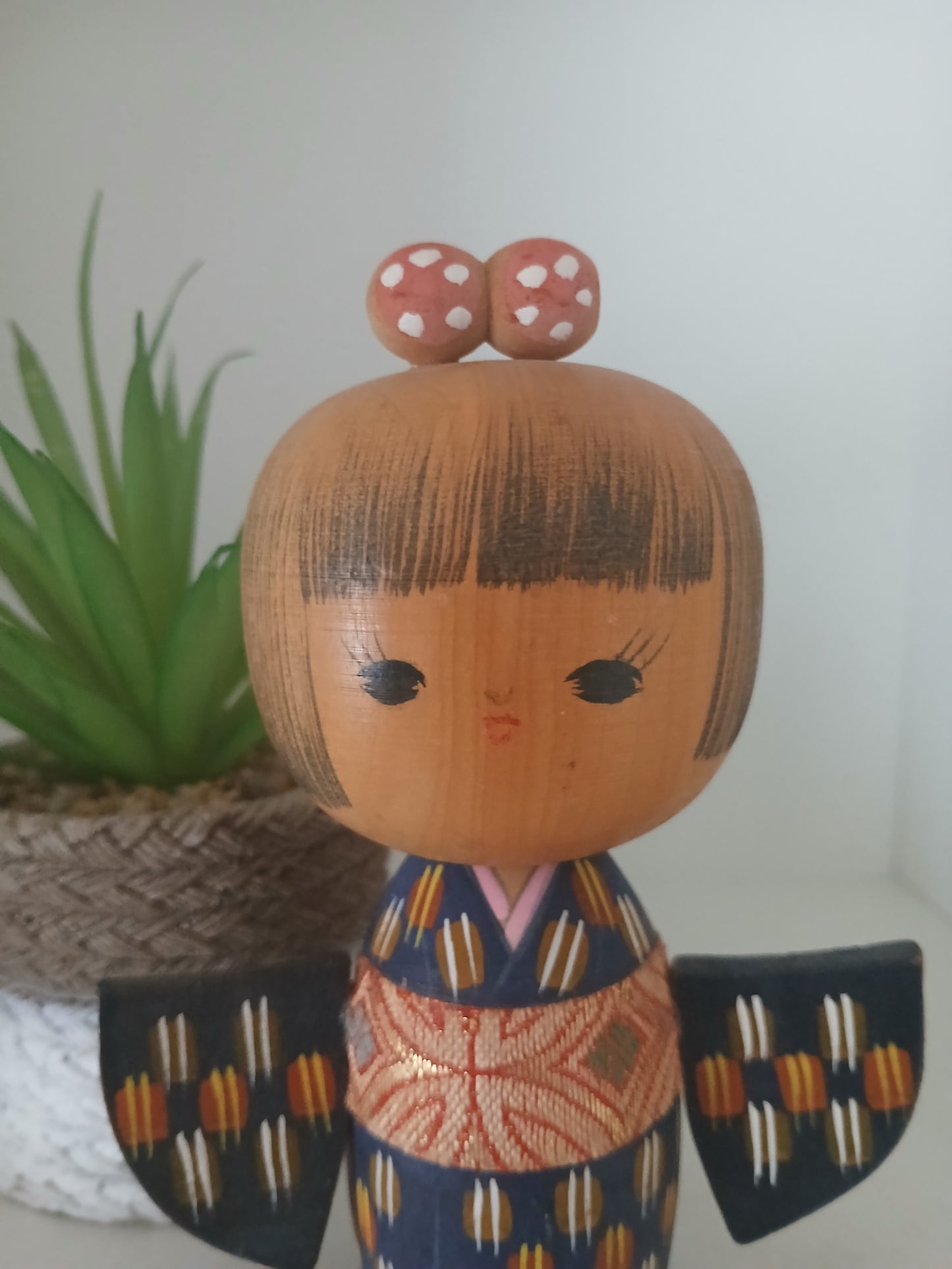 Vintage creative kokeshi by Kojo Tanaka