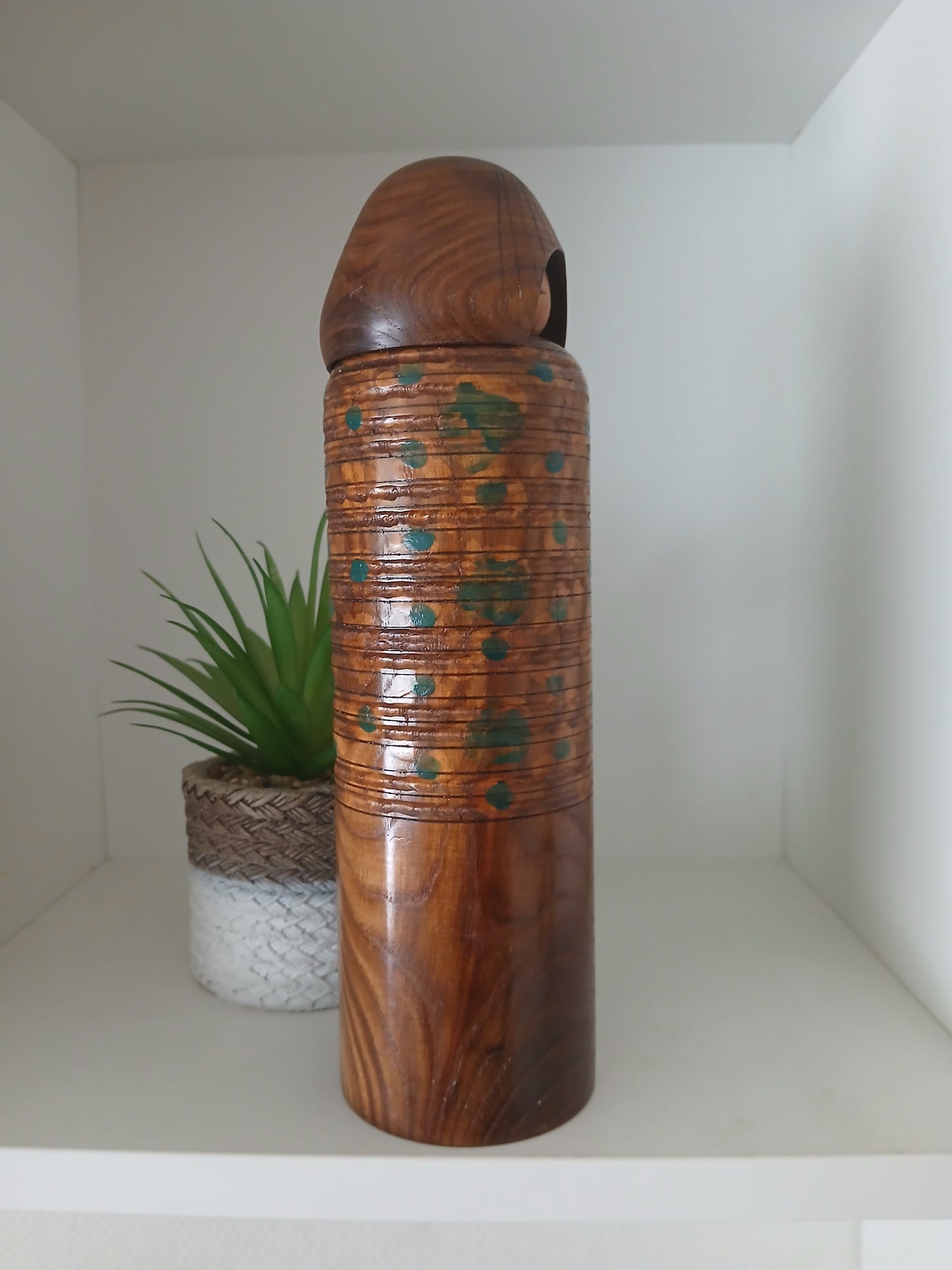 Vintage  Sosaku Kokeshi By Miyajima Muhitsu (1929-)