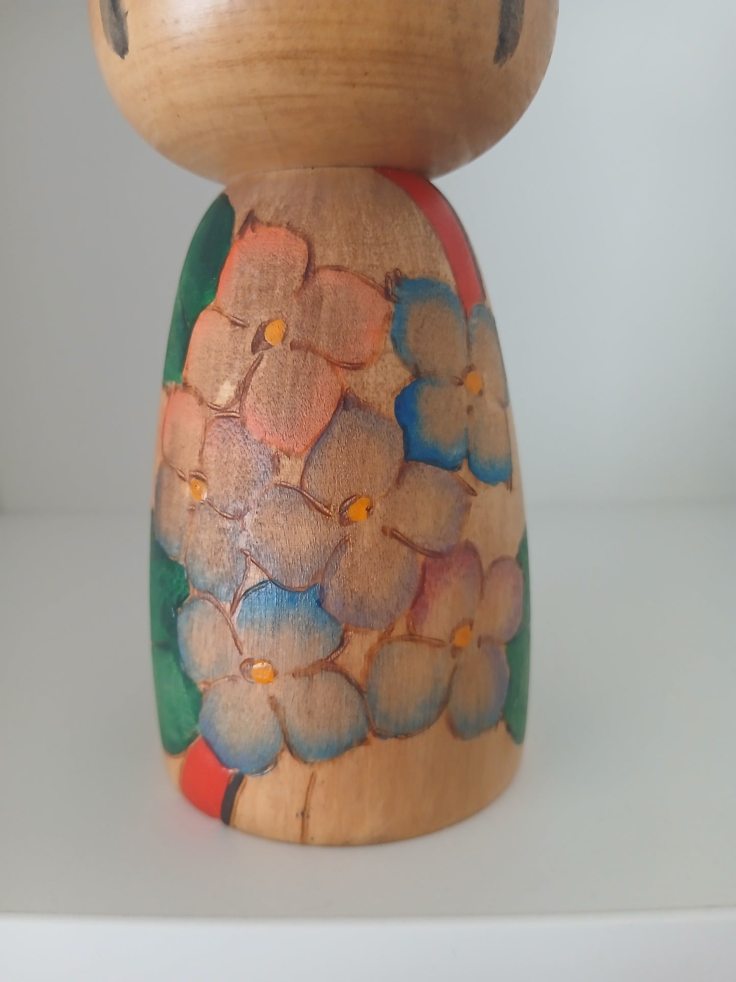 Rare Vintage Creative Kokeshi By Yuji Kawase (1938-)