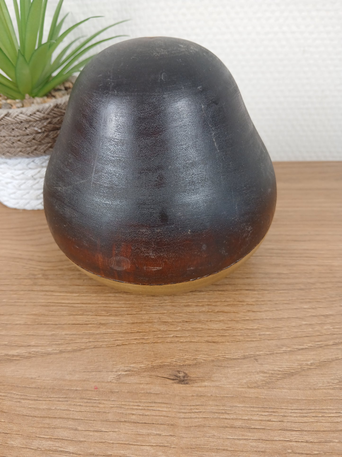 Vintage creative kokeshi by Kishi Sadao (1932-1998)