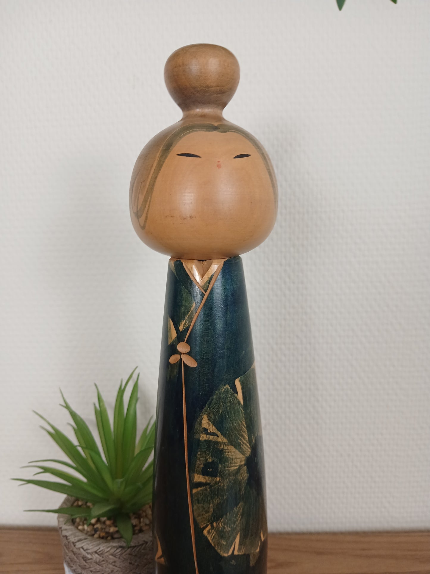 Rare Vintage Sosaku Kokeshi by Issetsu Kuribayashi (1924-2011)