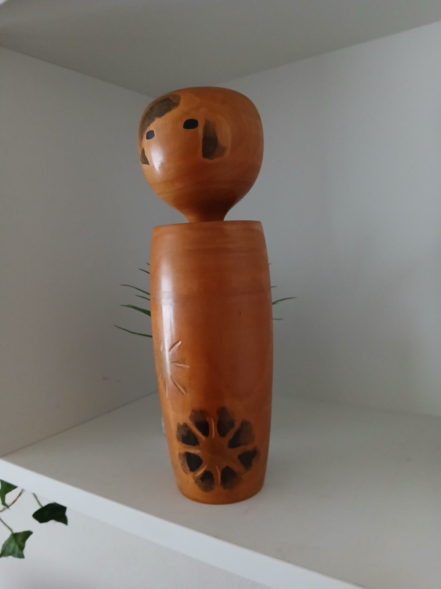 Rare Vintage Creative Kokeshi by renowned artisan Ikuyoshi Yokozuka