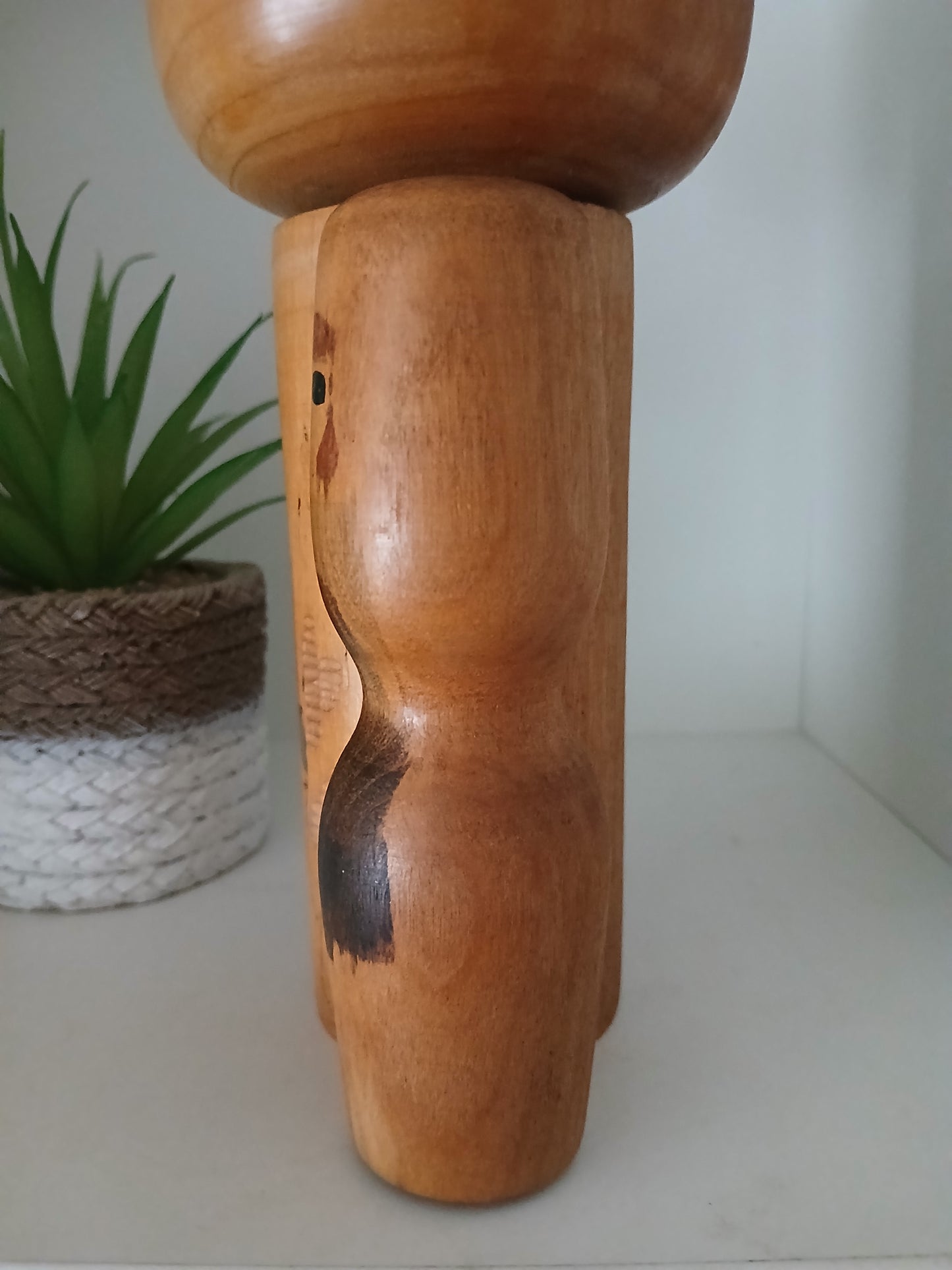 Rare Vintage Creative Kokeshi by renowned artisan Ikuyoshi Yokozuka - Mother and child