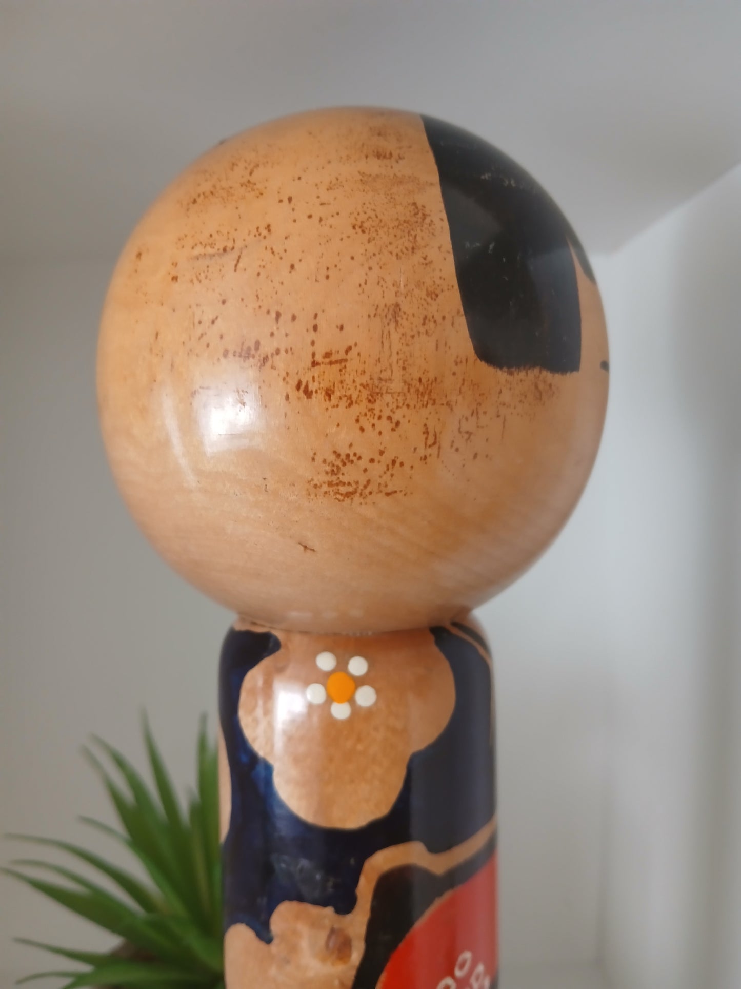 Vintage creative kokeshi by  Kiyohara Takao