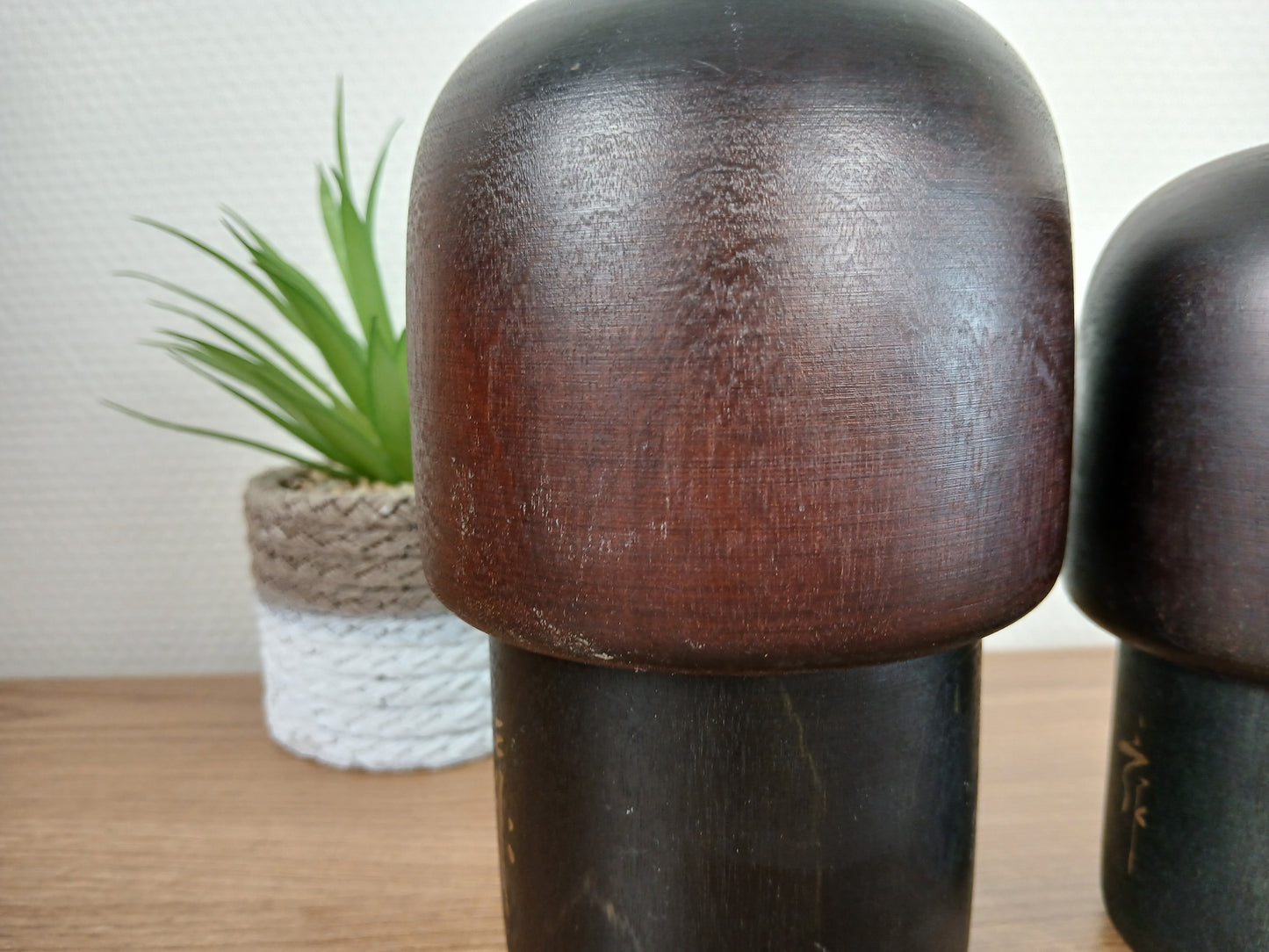 Vintage set Gumma Kokeshi by Sansaku Sekiguchi (1925-2018)