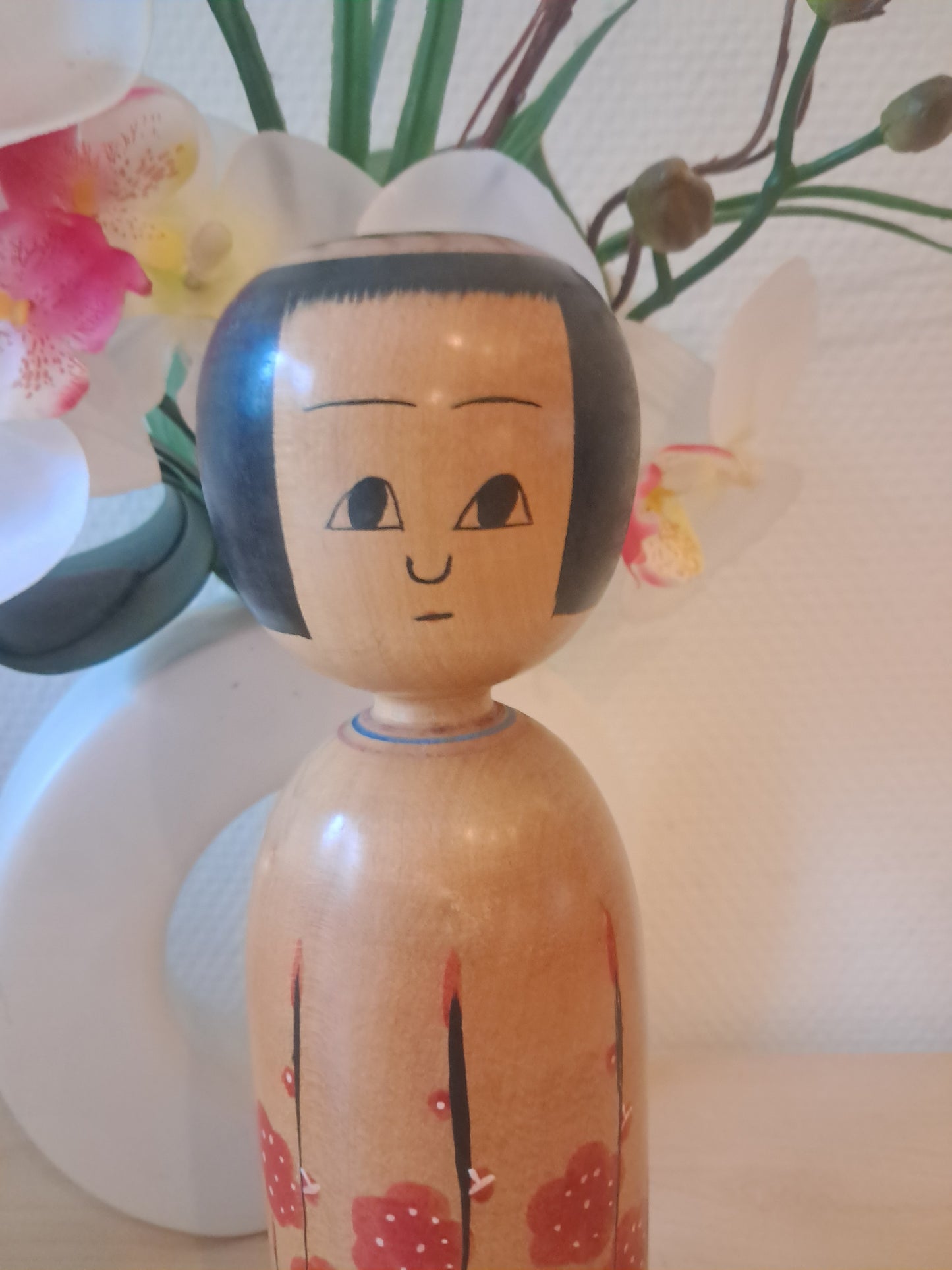 Vintage Kijiama Kokeshi by Onodera Koraku (1944-)