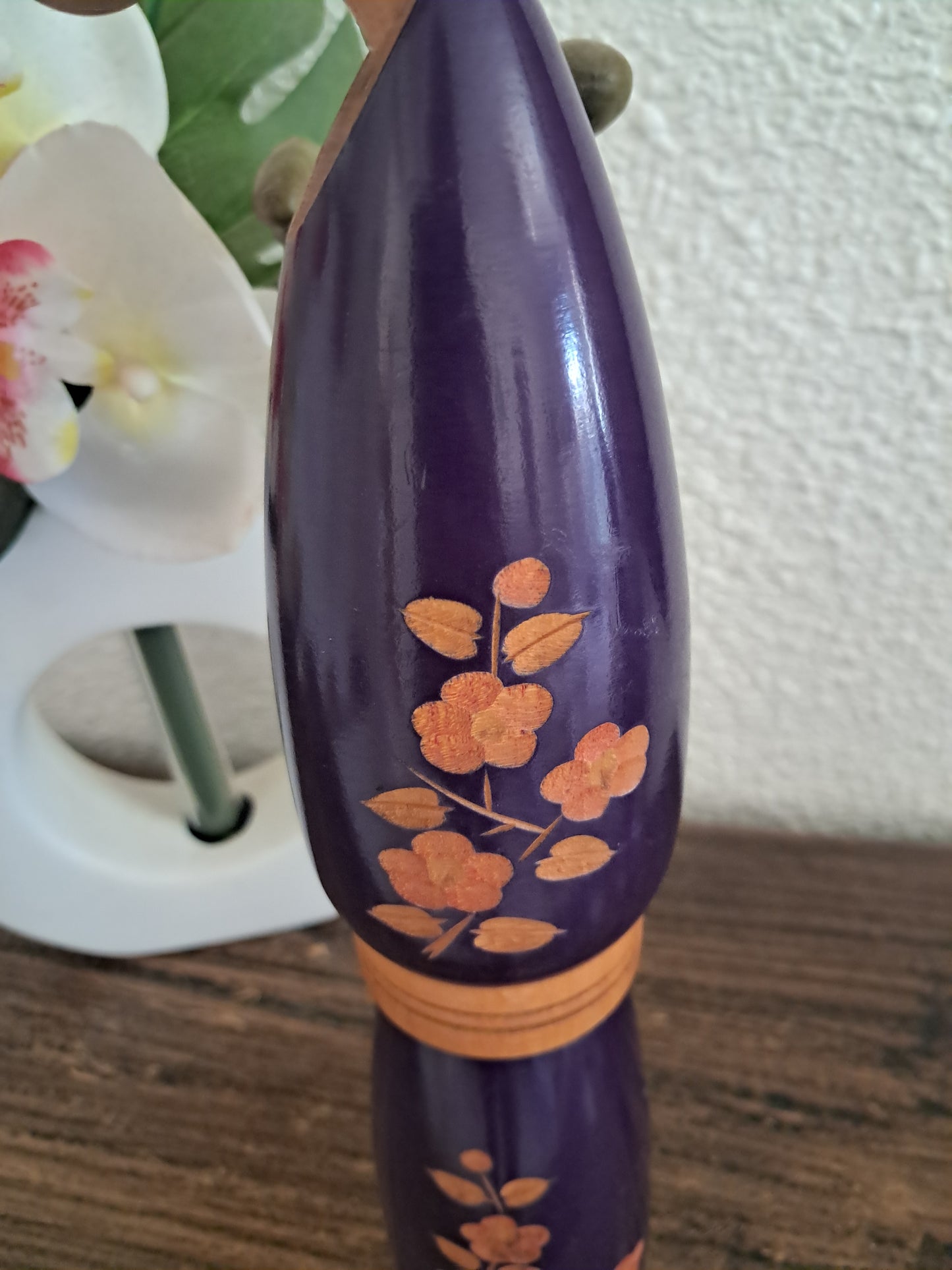 Vintage Sosaku kokeshi by Sato Suigai (1920-)