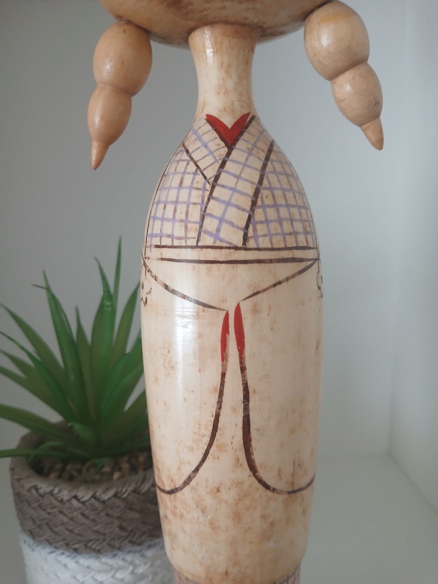 Vintage Sosaku Kokeshi made by Eiko Shibata (1924-)