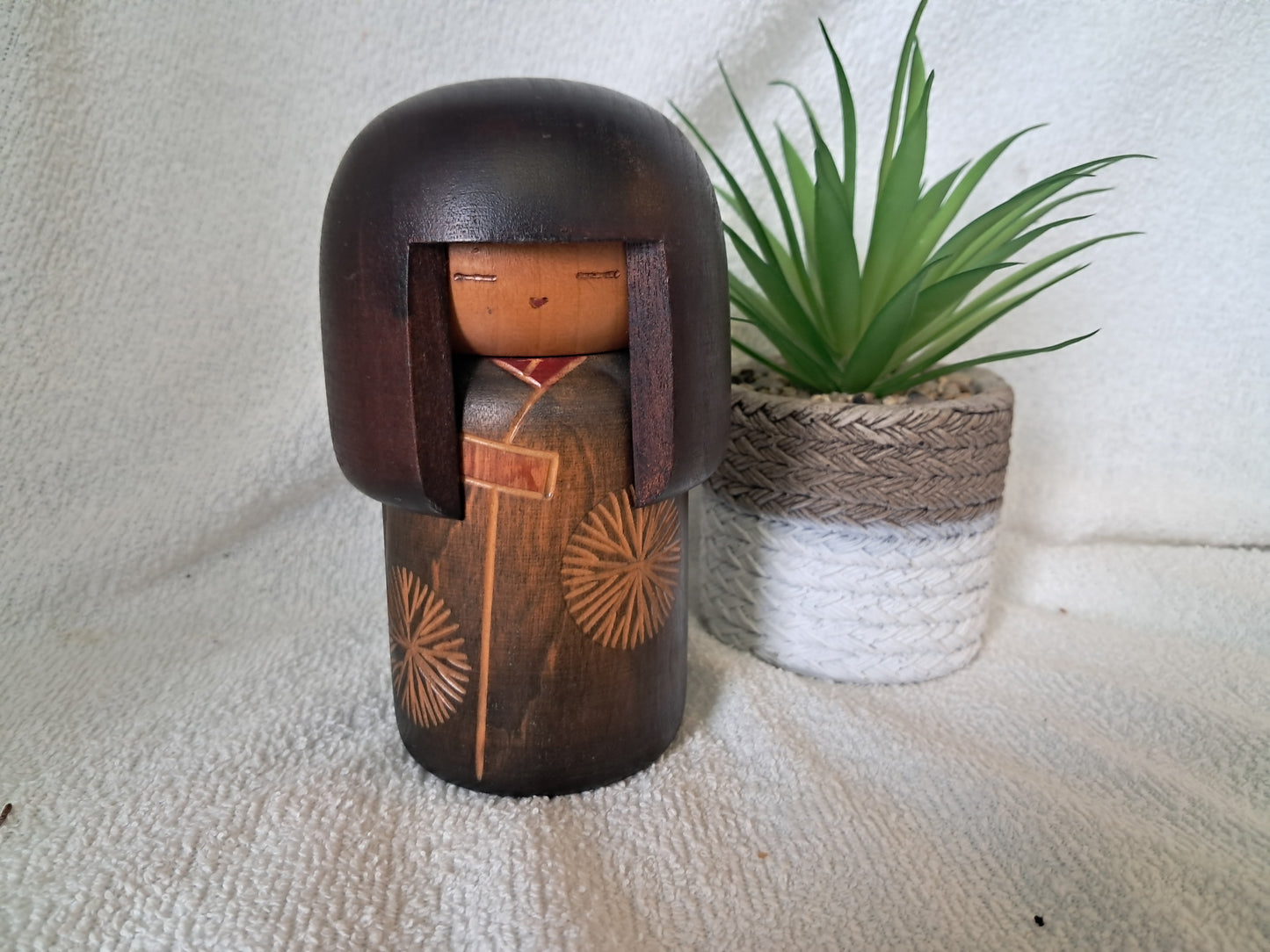 Vintage Gumma Kokeshi by Sansaku Sekiguchi (1925-2018)