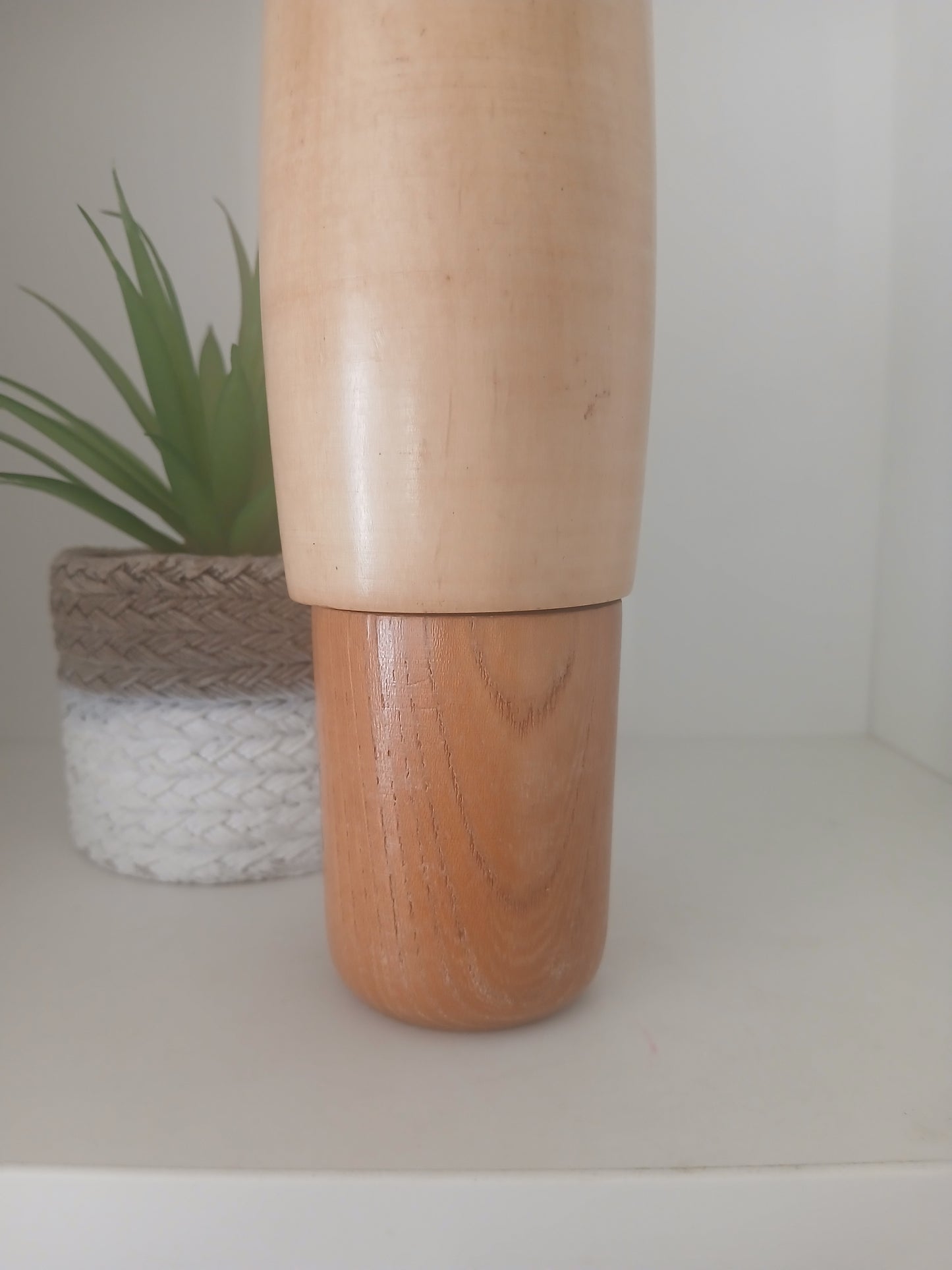 Vintage creative kokeshi by Kenichi Murakami (1929-)