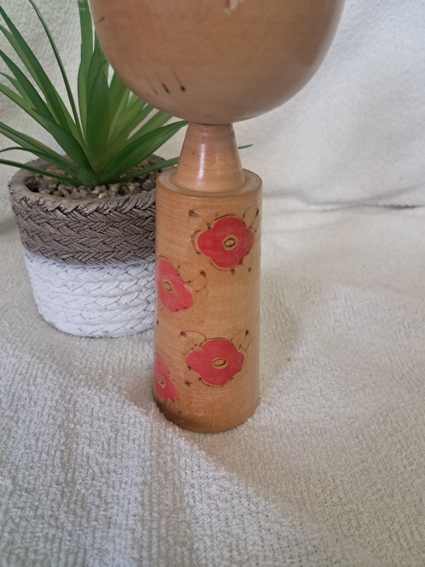 Rare Vintage Creative Kokeshi By Kano Chiyomatsu (1935-)