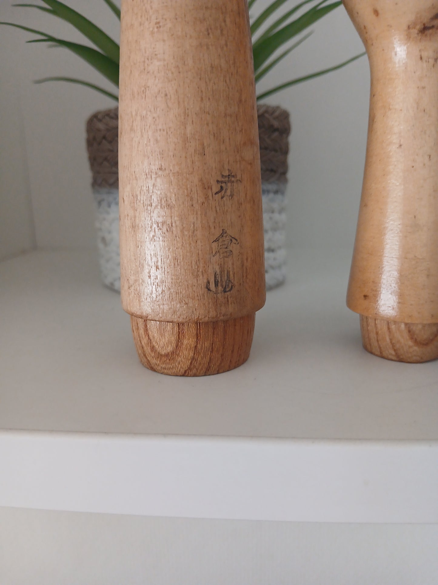 Vintage set of 3 creative kokeshi by Isamu Yamakawa