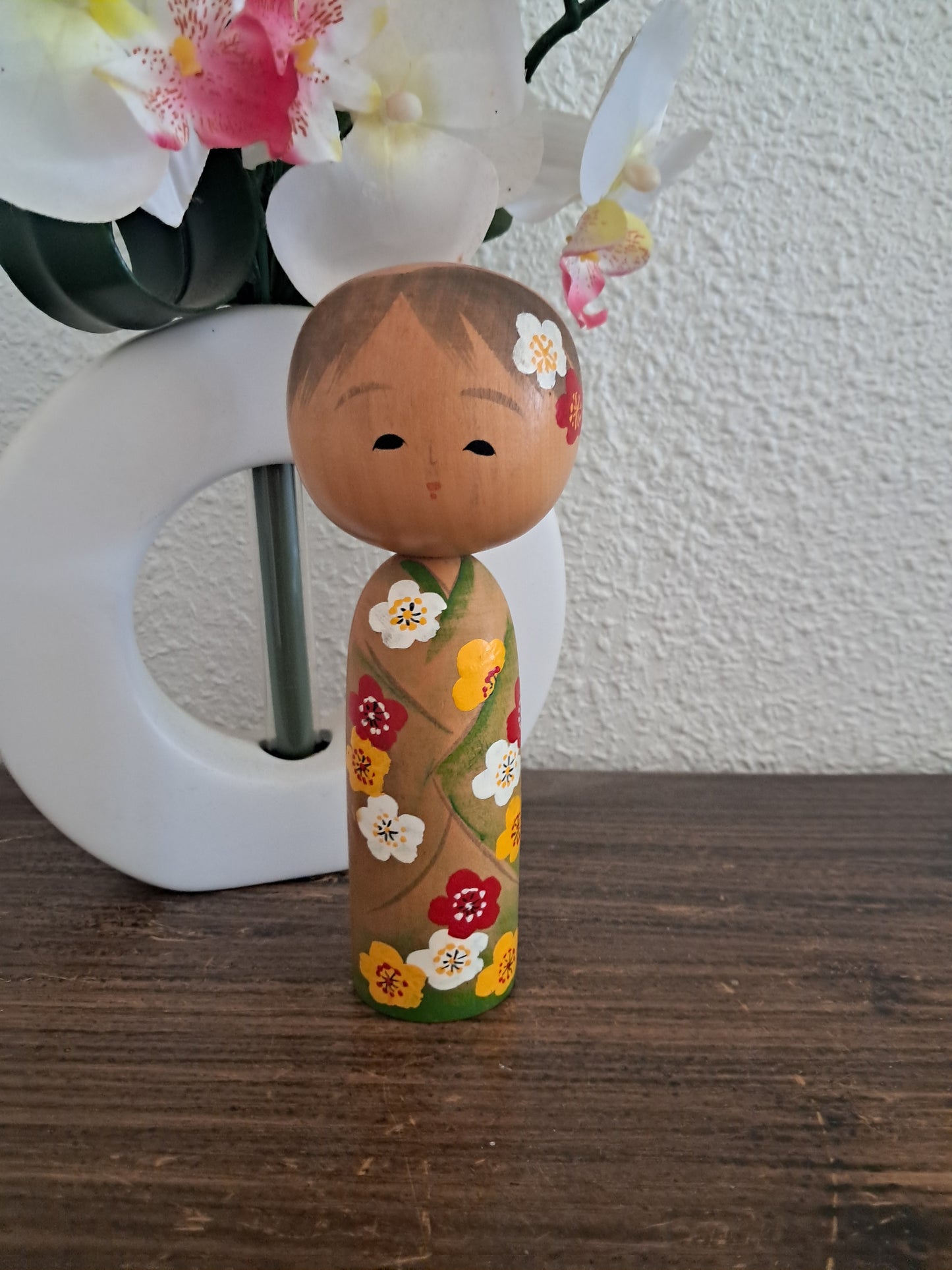 Lovely Sosaku kokeshi by Tatsuro Takahashi