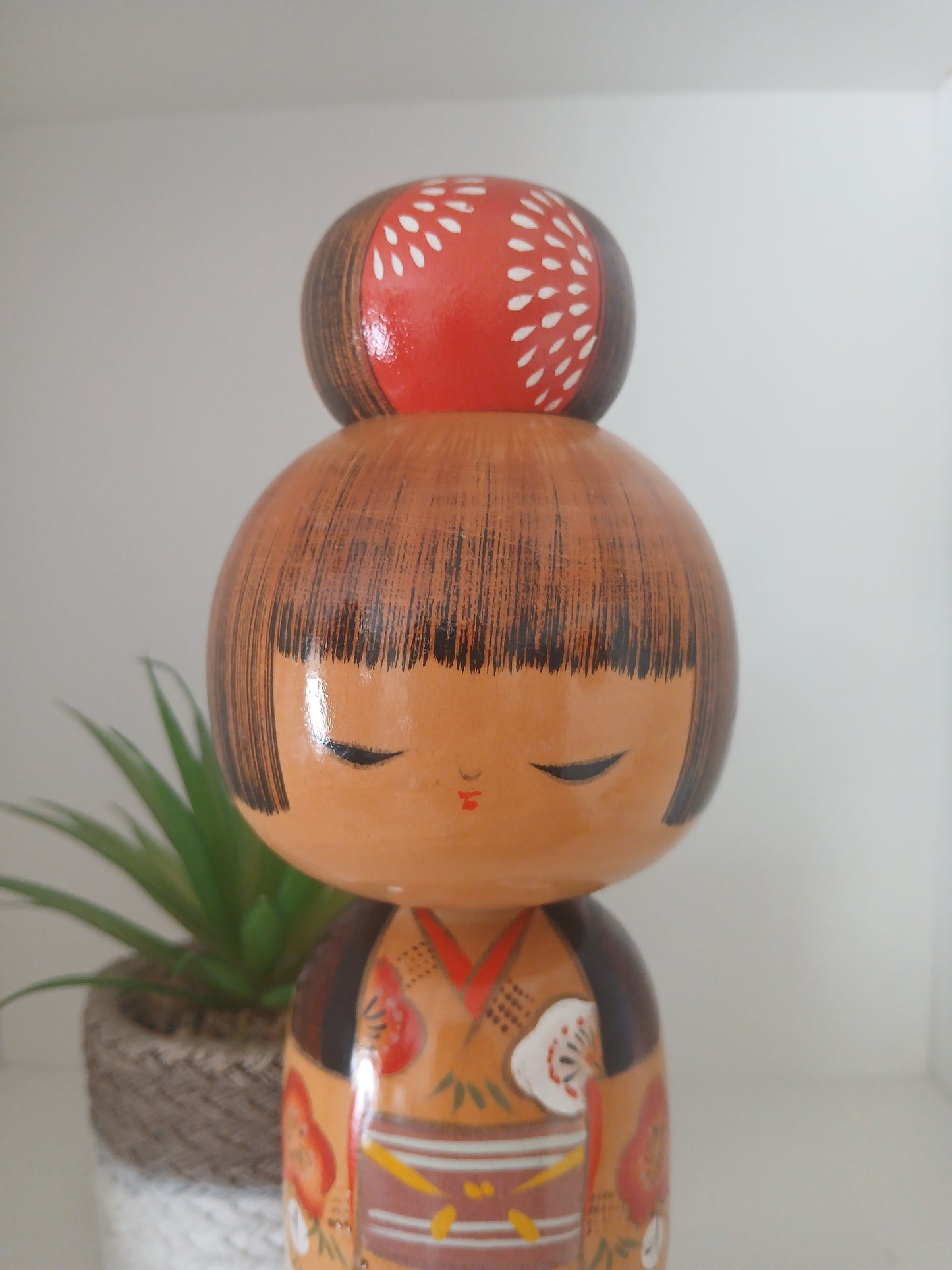 Vintage creative kokeshi by Kojo Tanaka