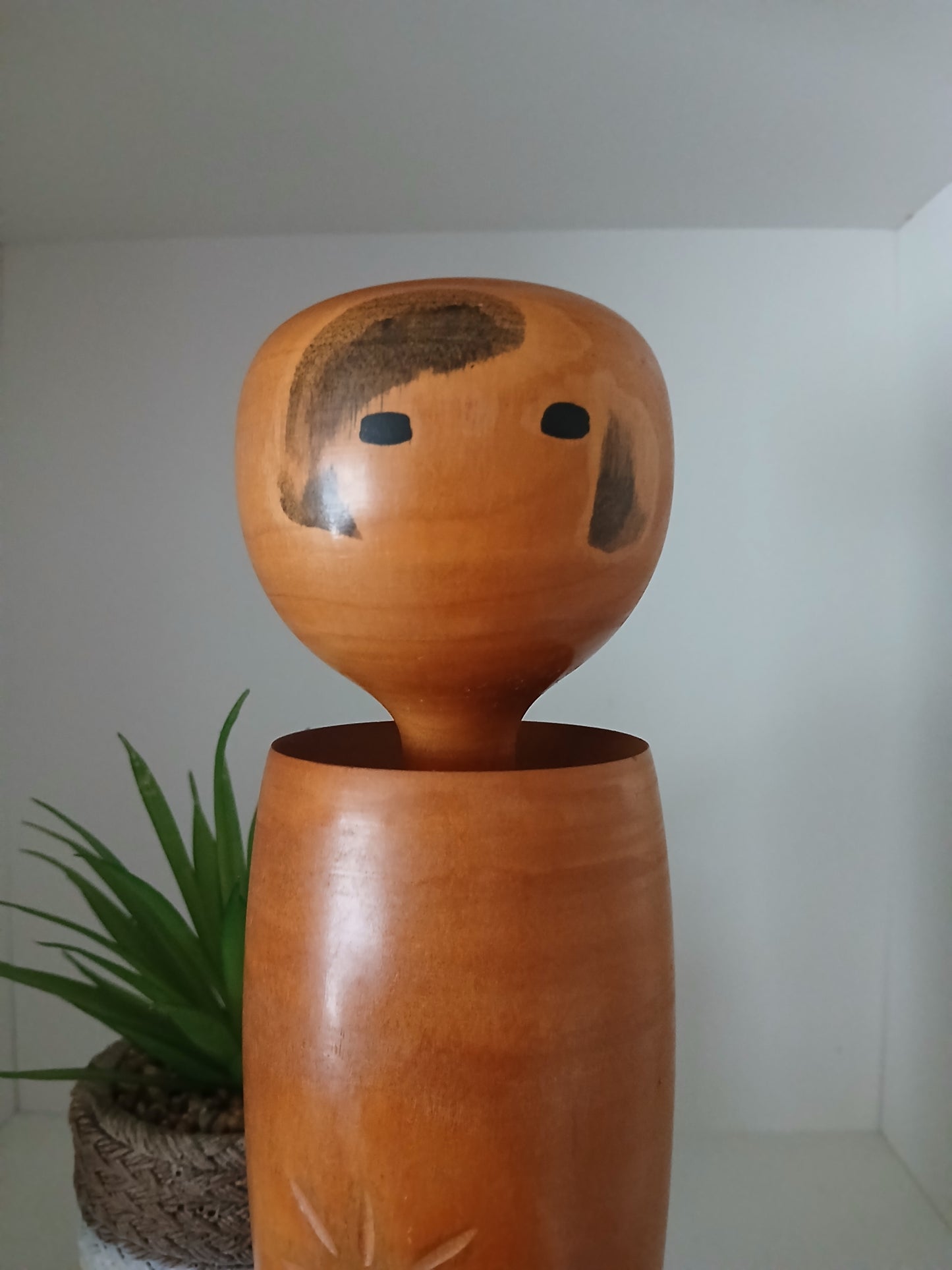 Rare Vintage Creative Kokeshi by renowned artisan Ikuyoshi Yokozuka