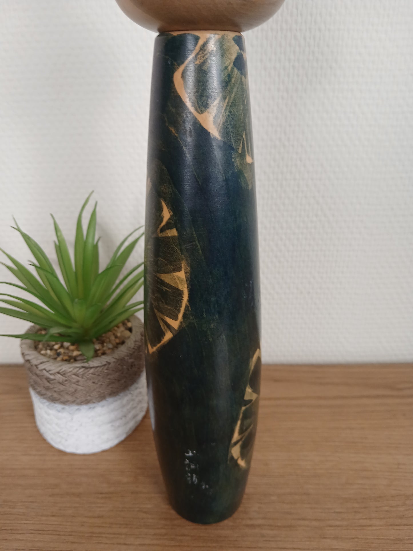 Rare Vintage Sosaku Kokeshi by Issetsu Kuribayashi (1924-2011)