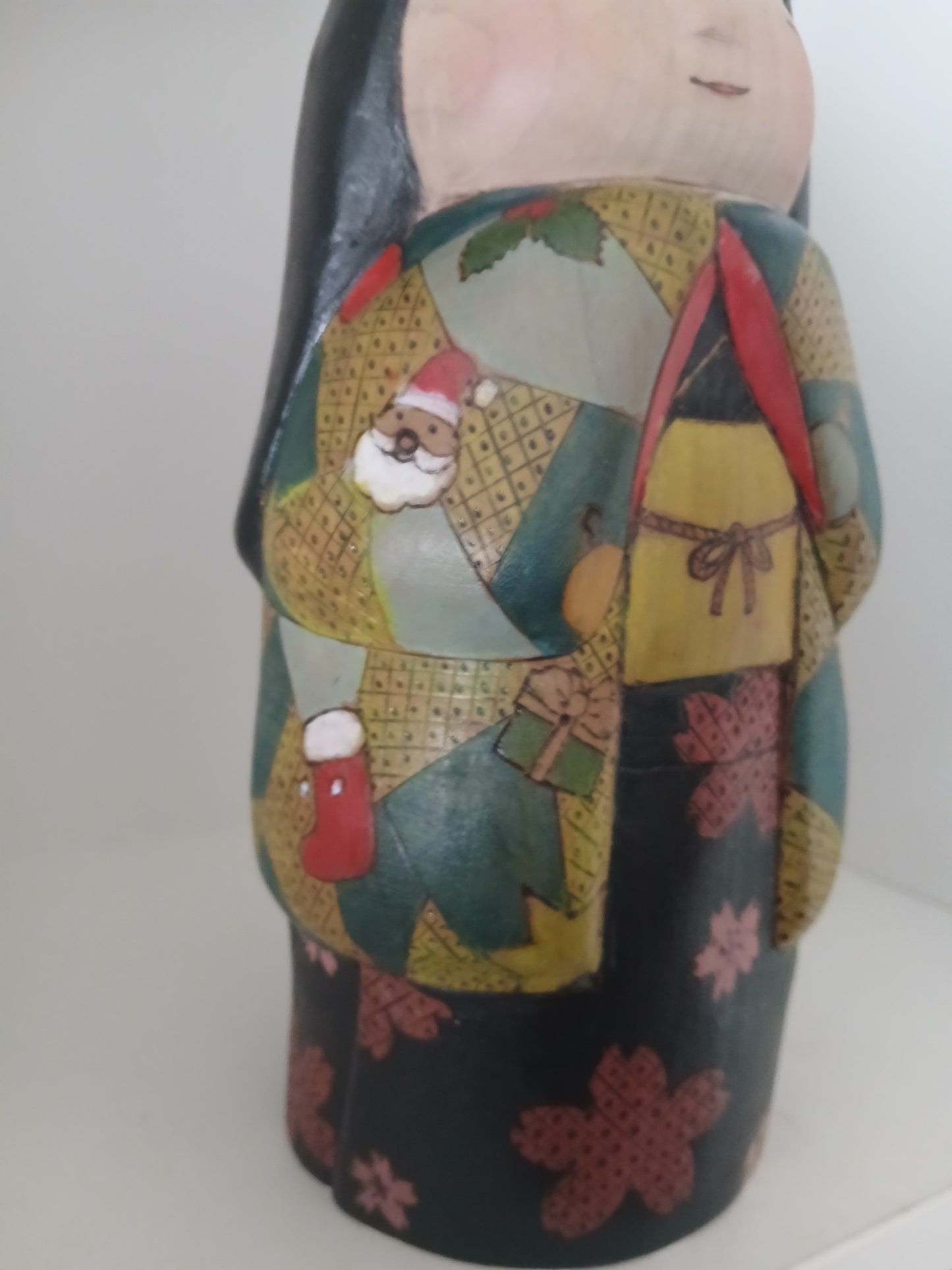 Exclusive creative kokeshi by Yuko Yamazaki - Christmas serie 2025
