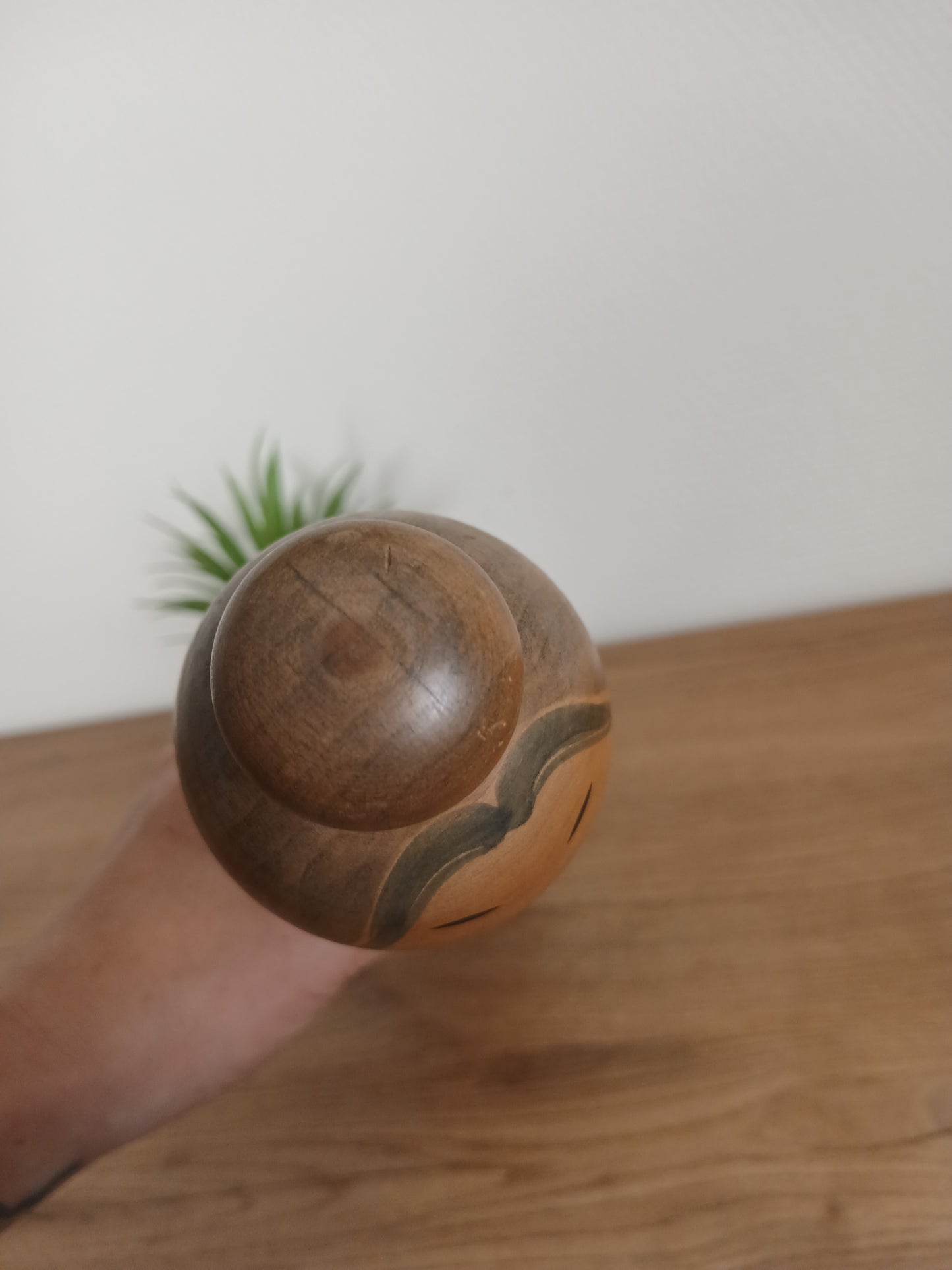 Rare Vintage Sosaku Kokeshi by Issetsu Kuribayashi (1924-2011)