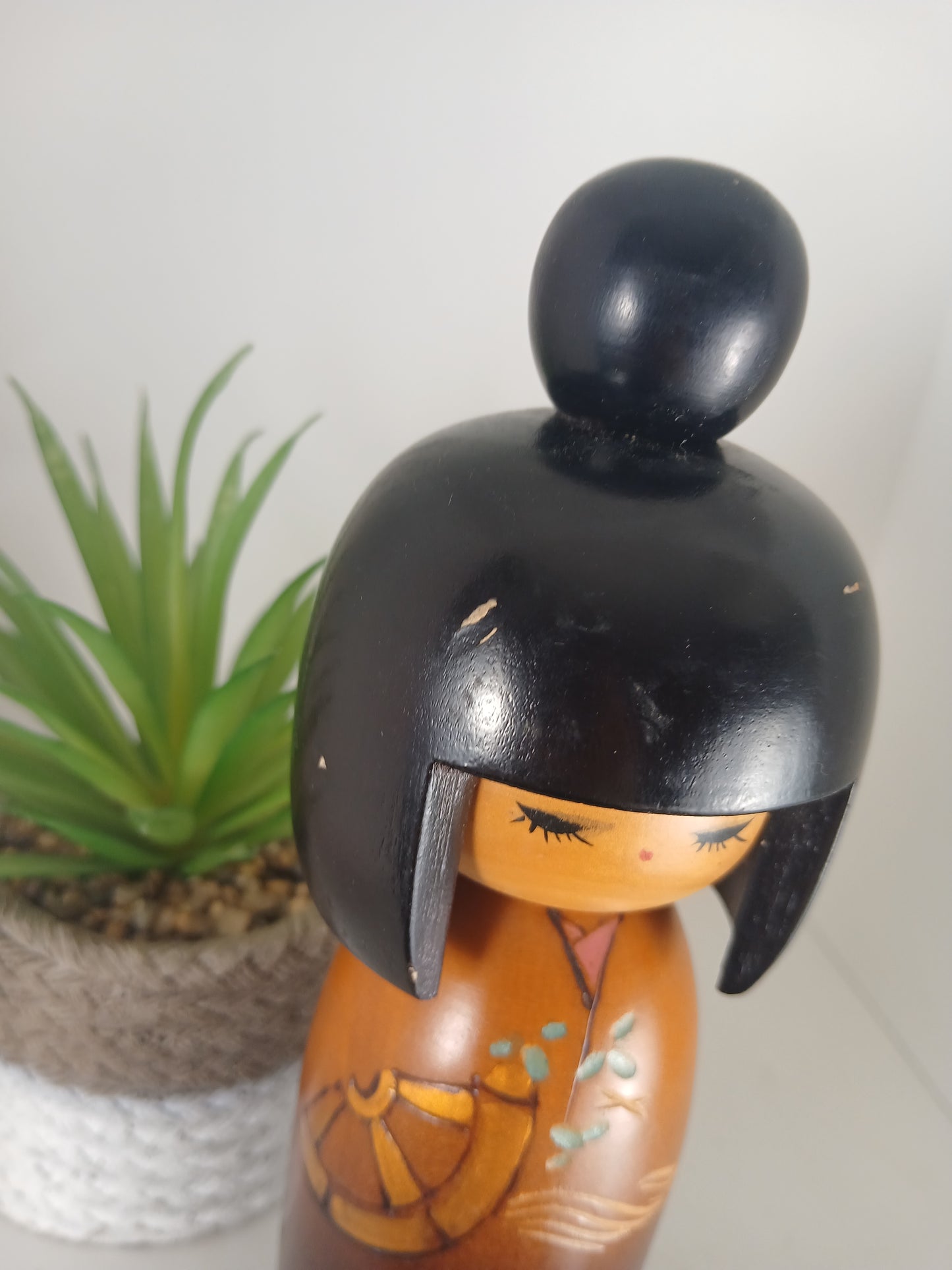 Vintage Gumma Kokeshi By Yamagishi Masayoshi