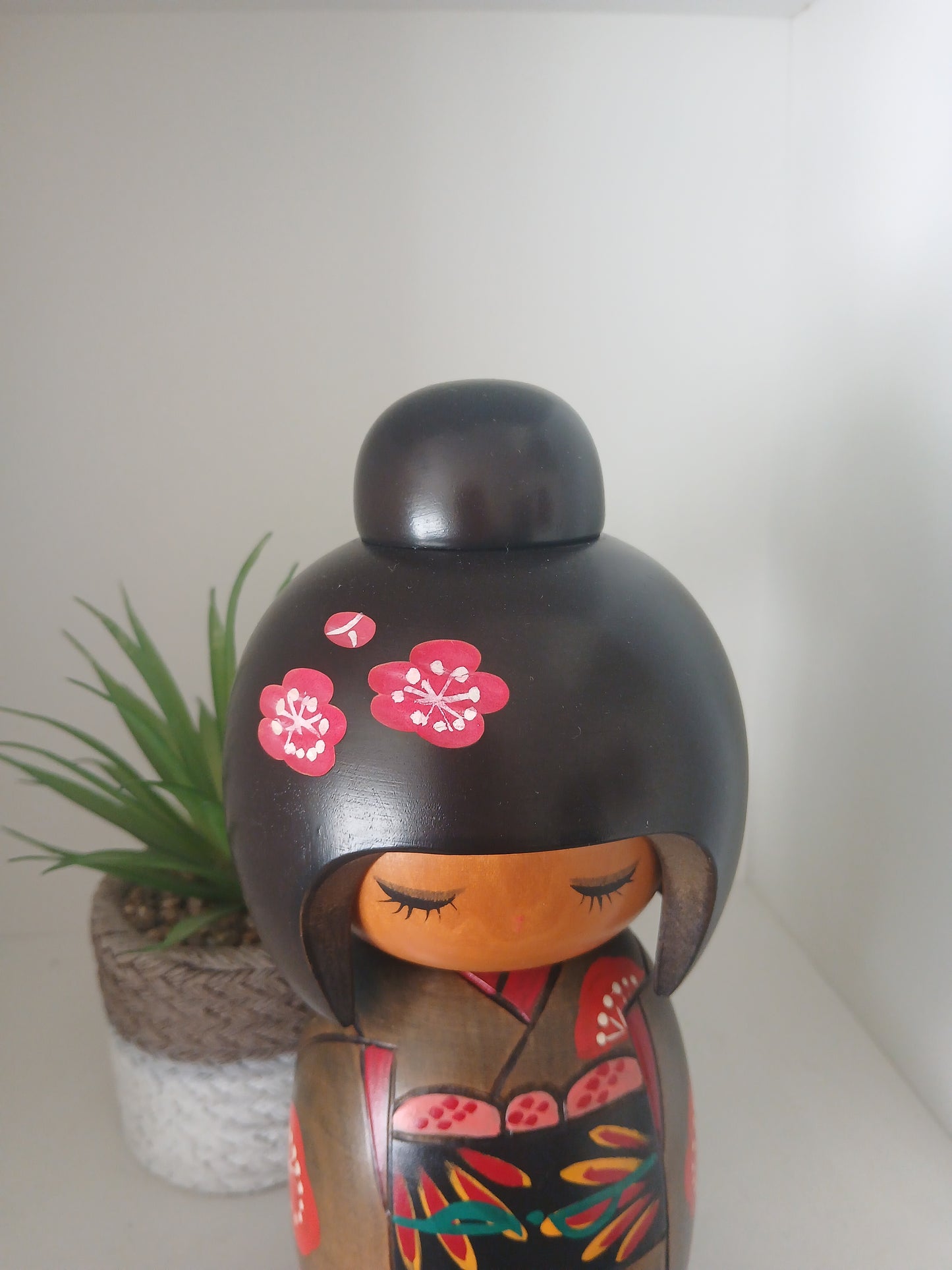 Vintage chunky Gumma Kokeshi By Miyashita Hajime (1940-) - 1985