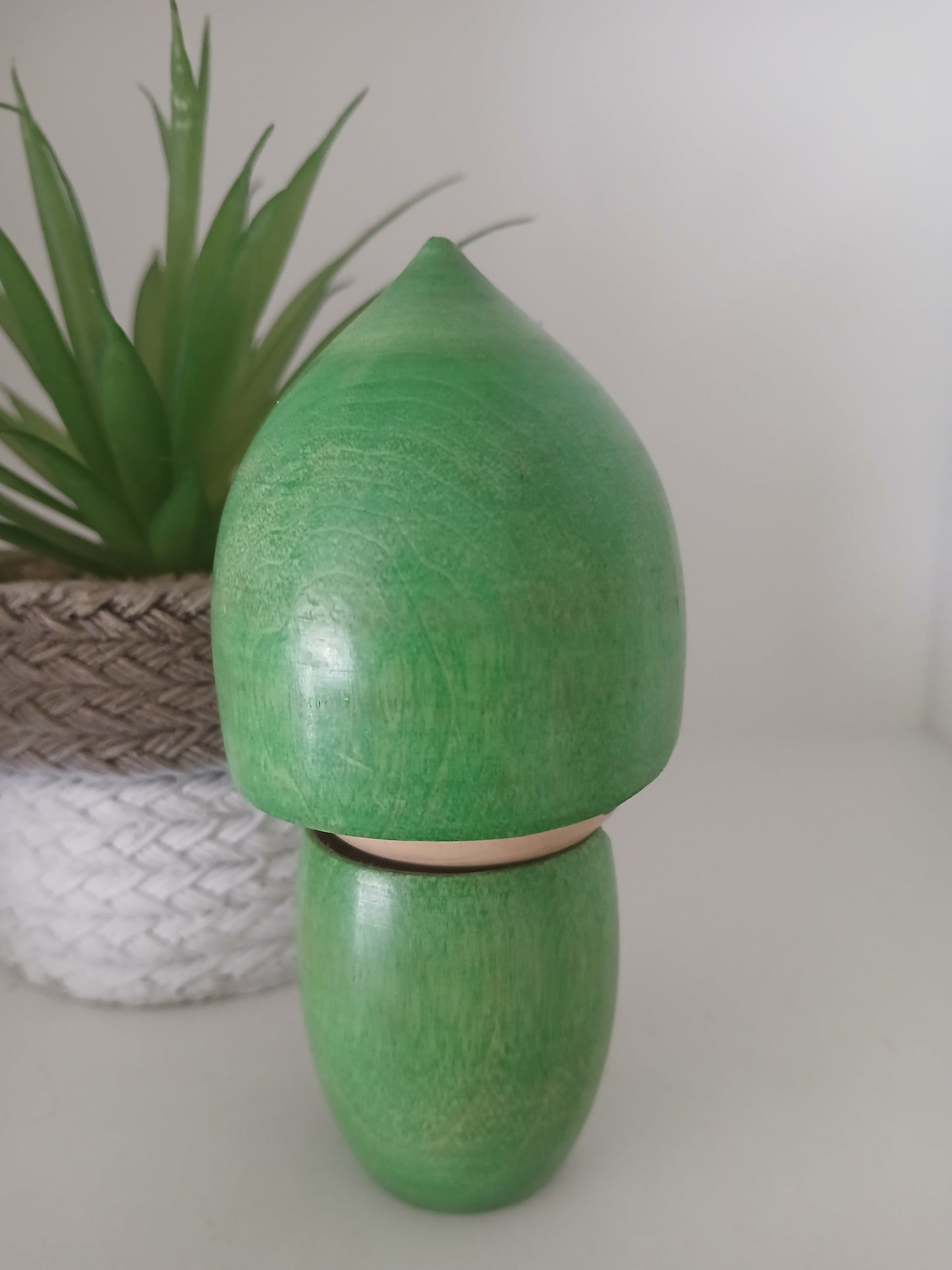 Vintage Sosaku kokeshi by Kato Masami (1925-)