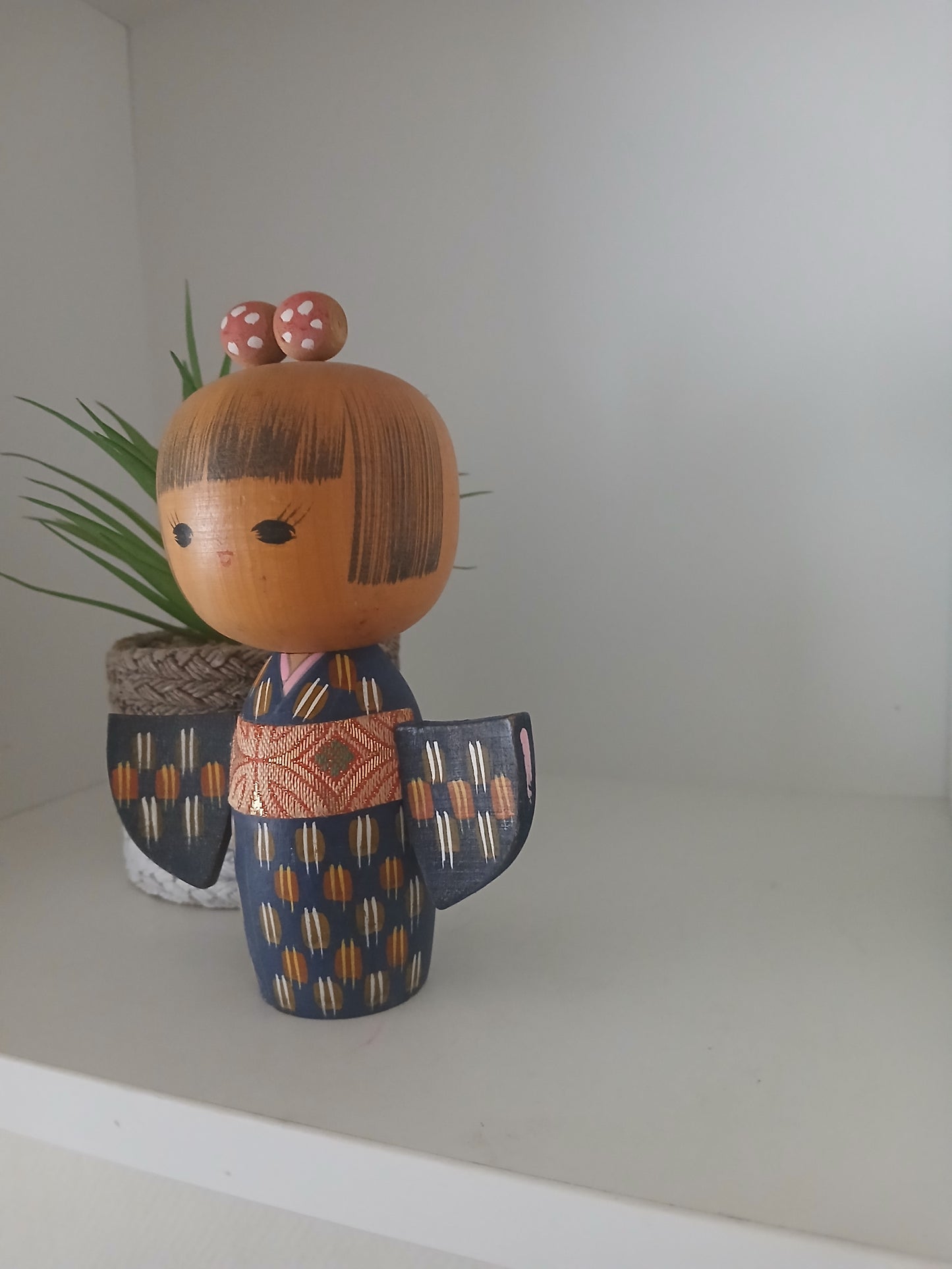 Vintage creative kokeshi by Kojo Tanaka