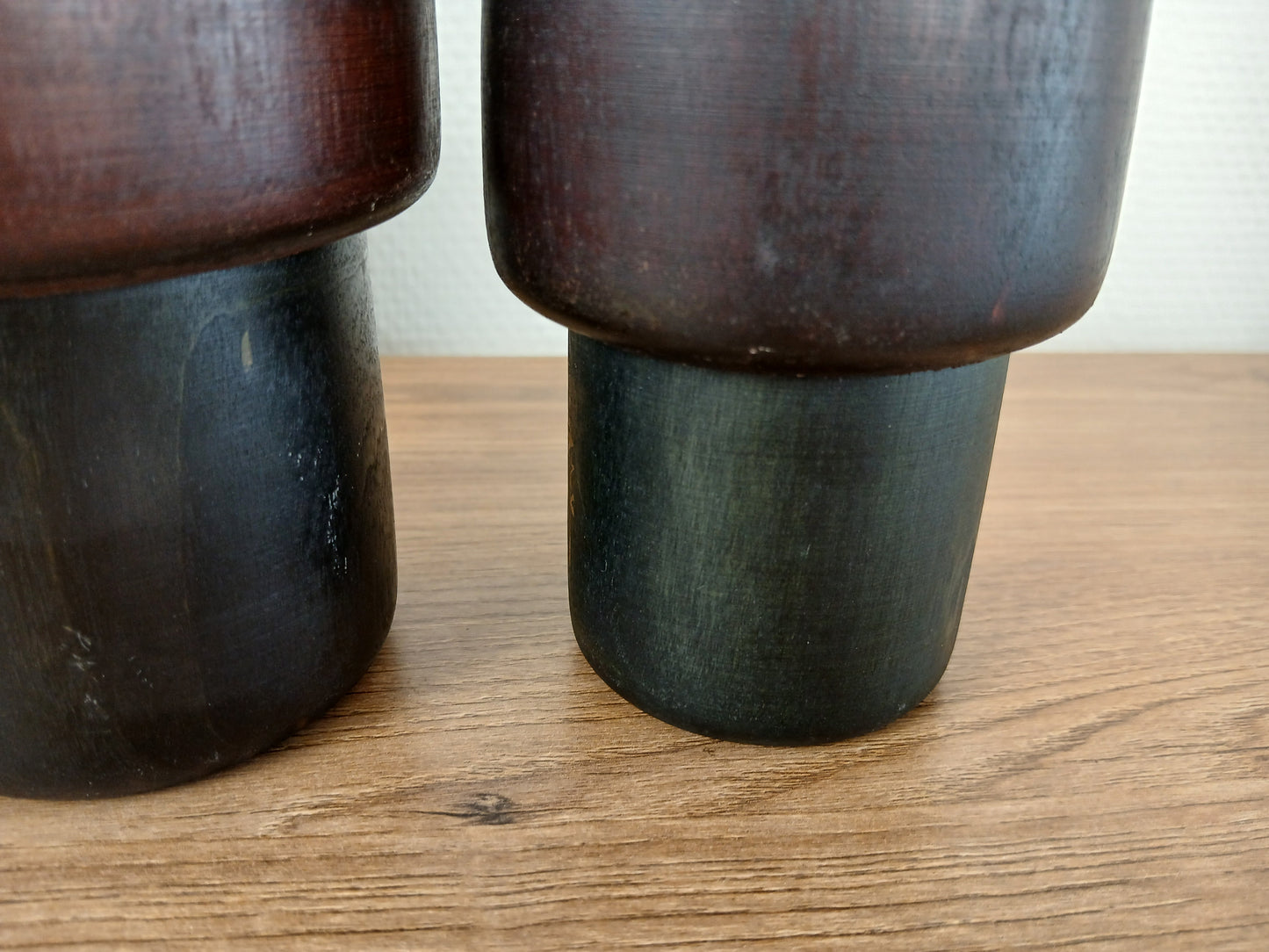 Vintage set Gumma Kokeshi by Sansaku Sekiguchi (1925-2018)